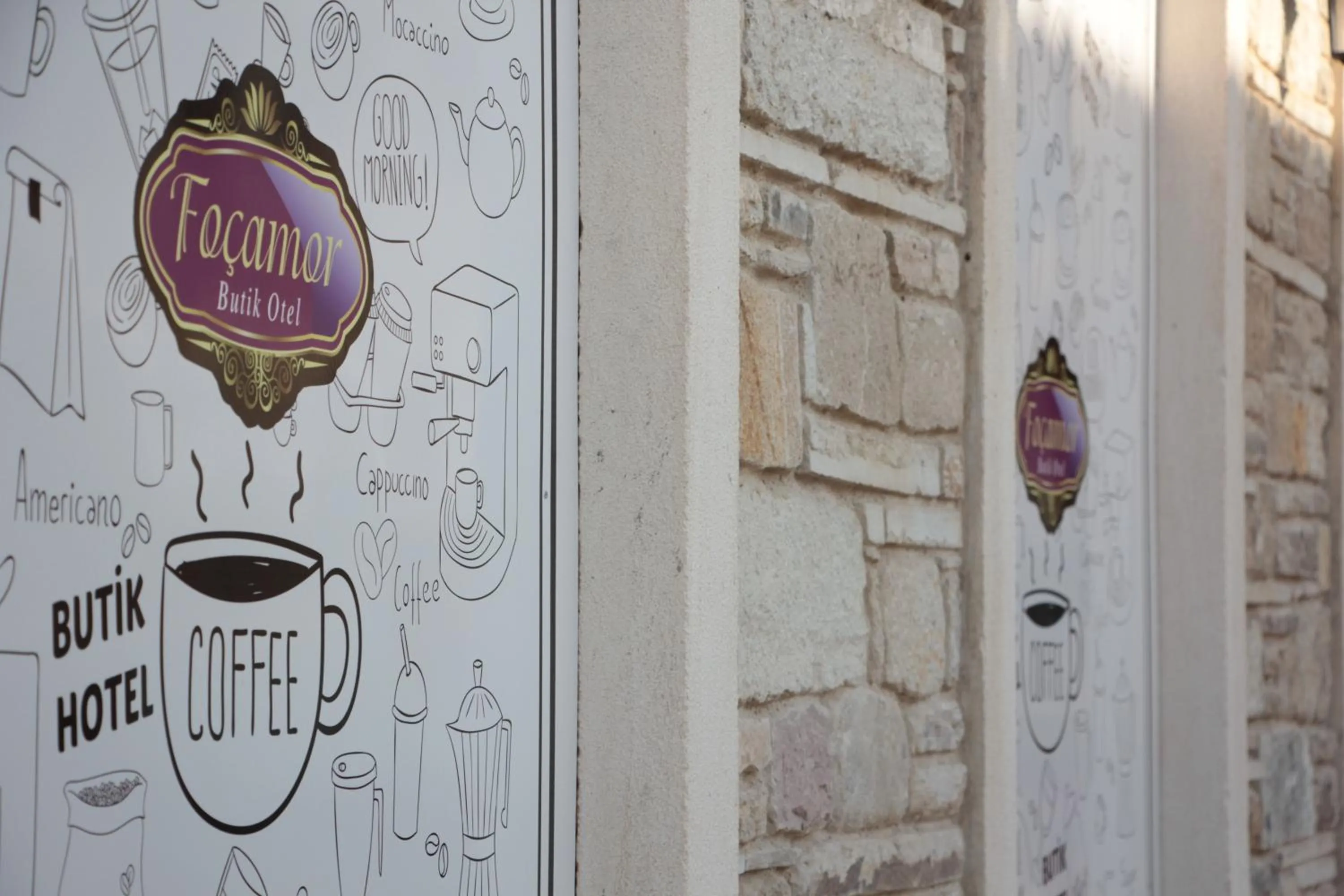 Property logo or sign in Focamor Otel