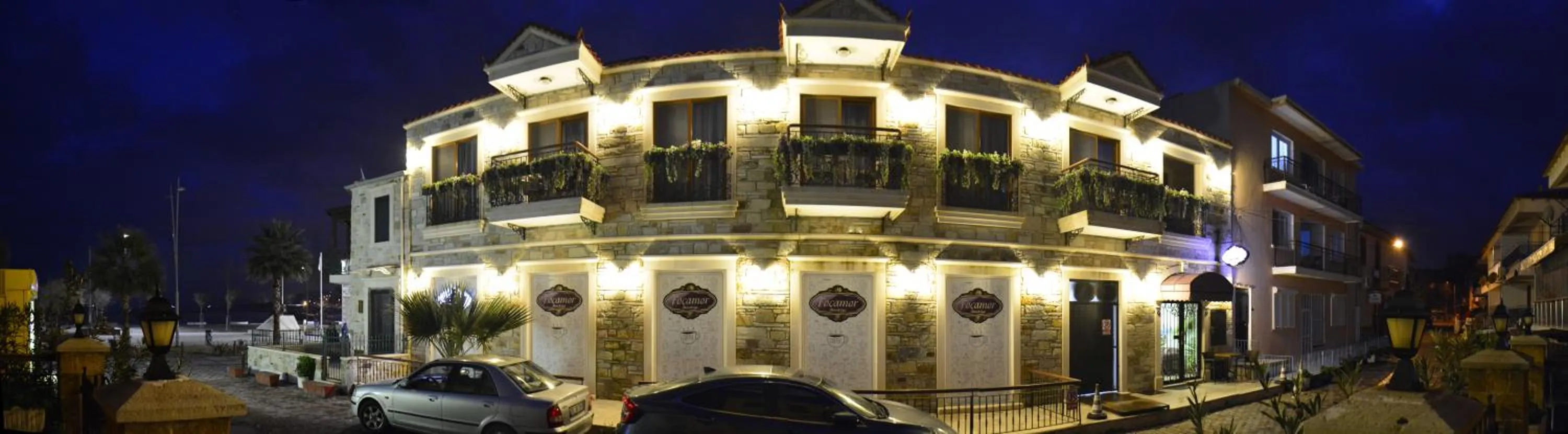 Patio in Focamor Otel