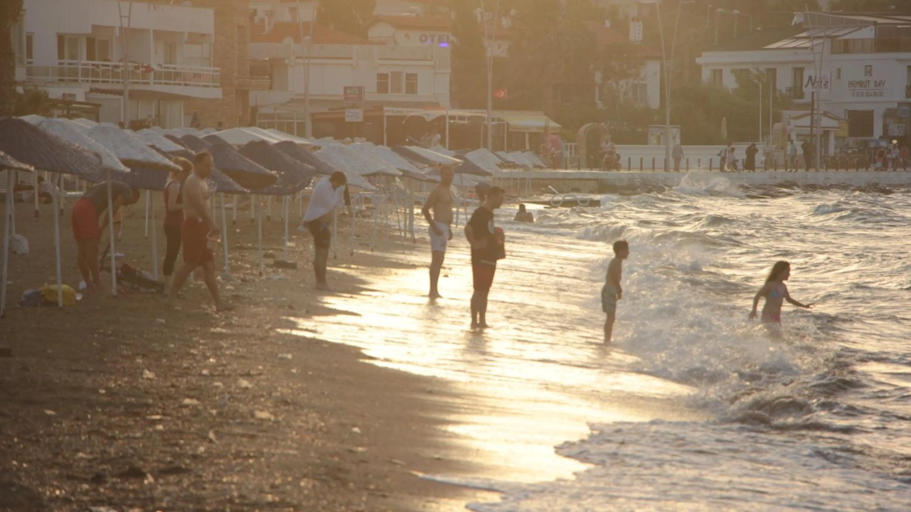 Beach in Focamor Otel