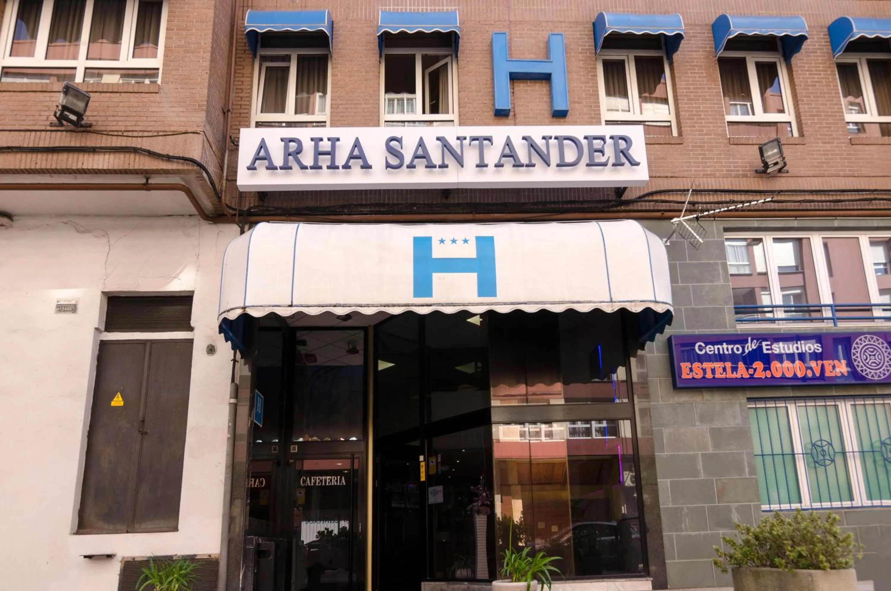 Property building in Hotel Arha Santander