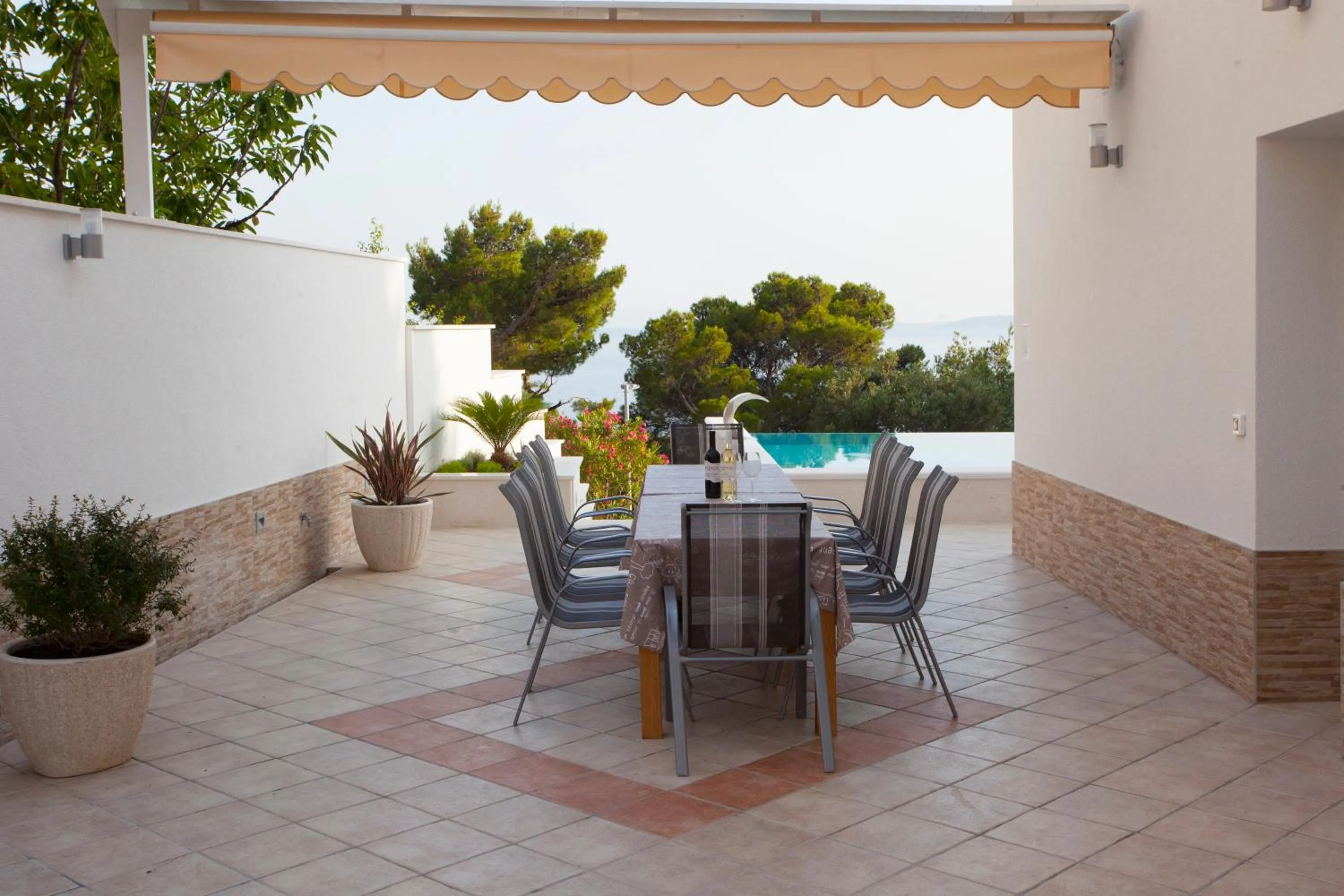 Patio in Villa Vinka