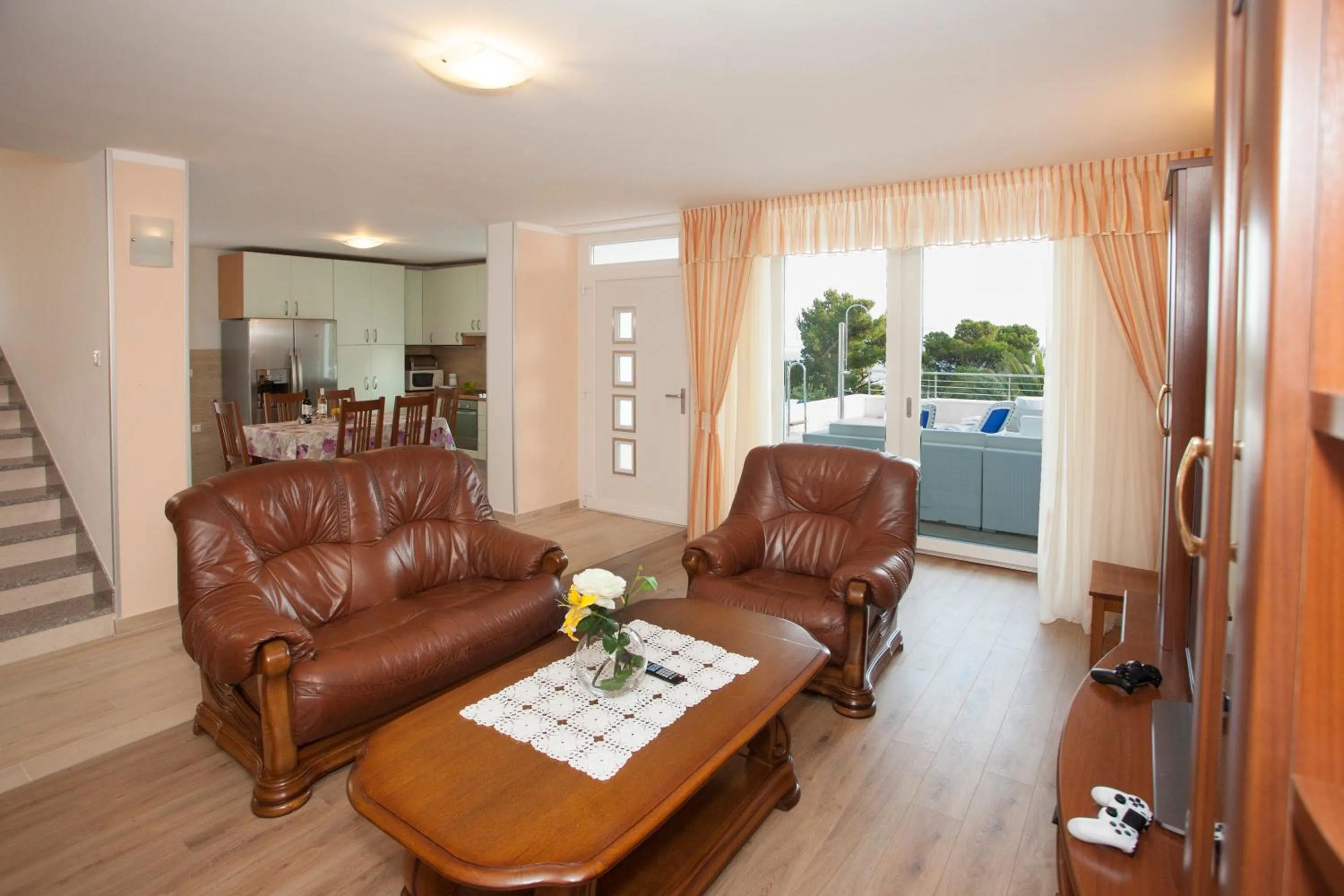 Living room in Villa Vinka
