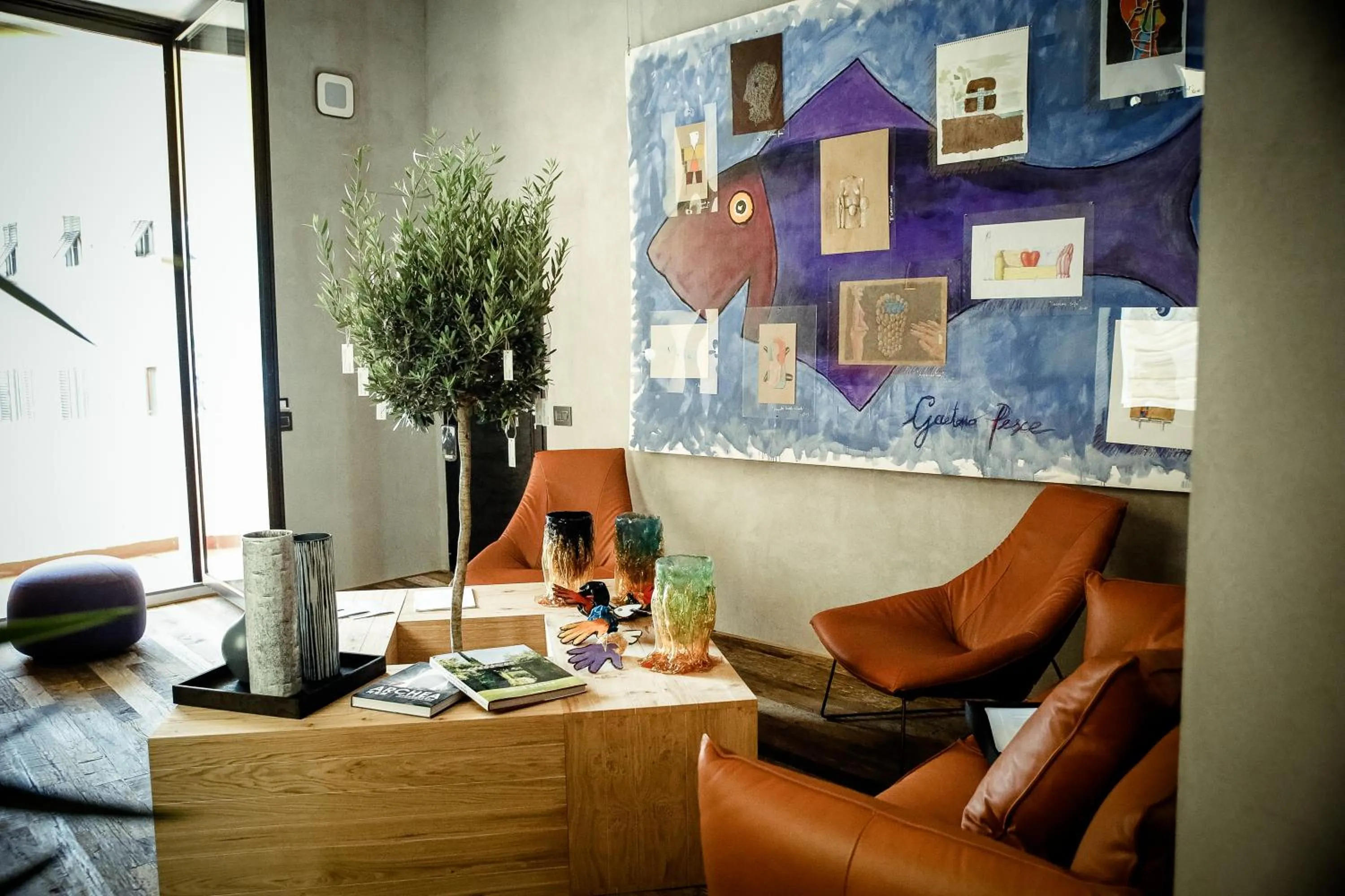 Decorative detail in Benci House