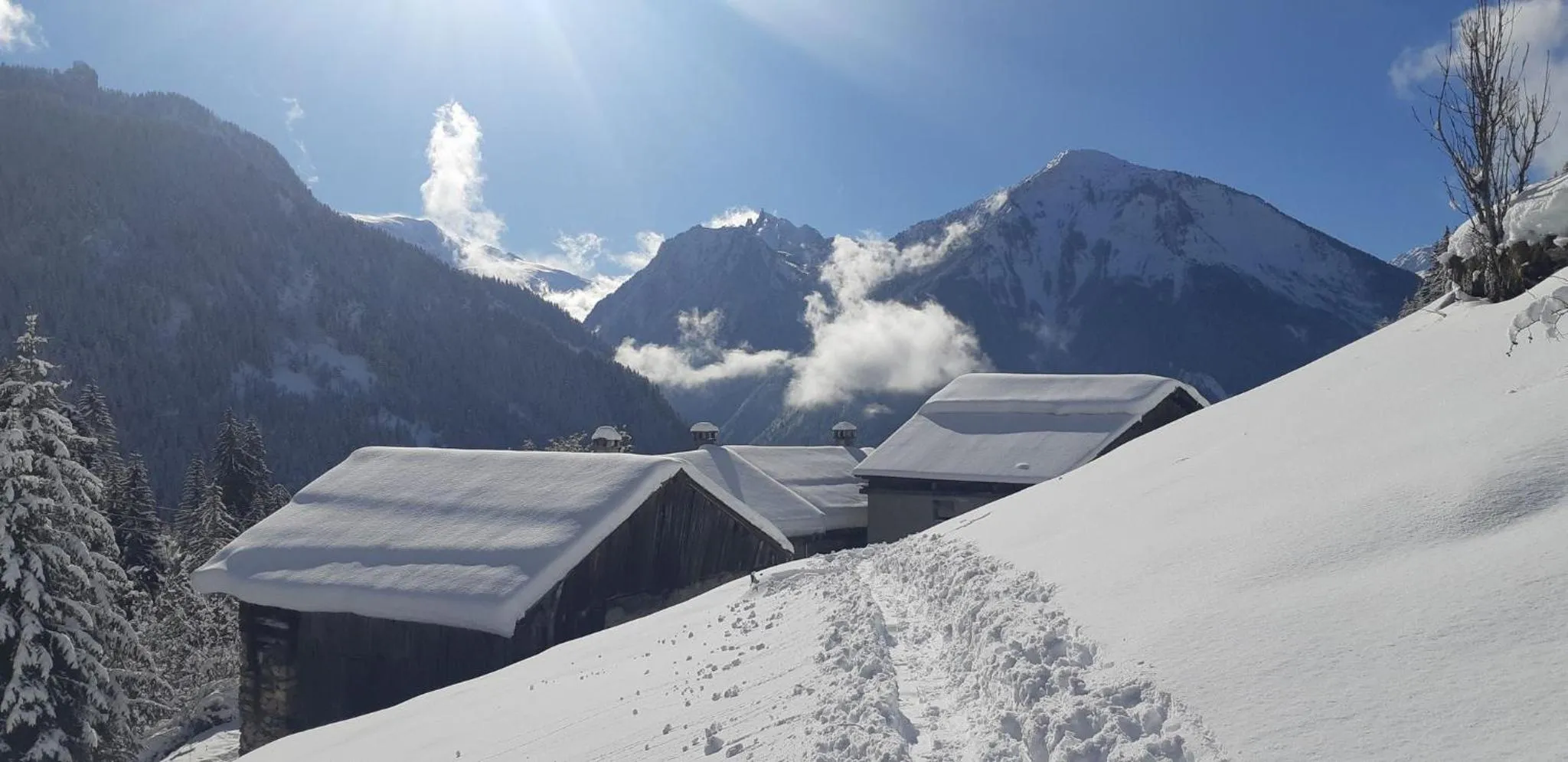 Mountain view in Les Glières - Champagny-en-Vanoise