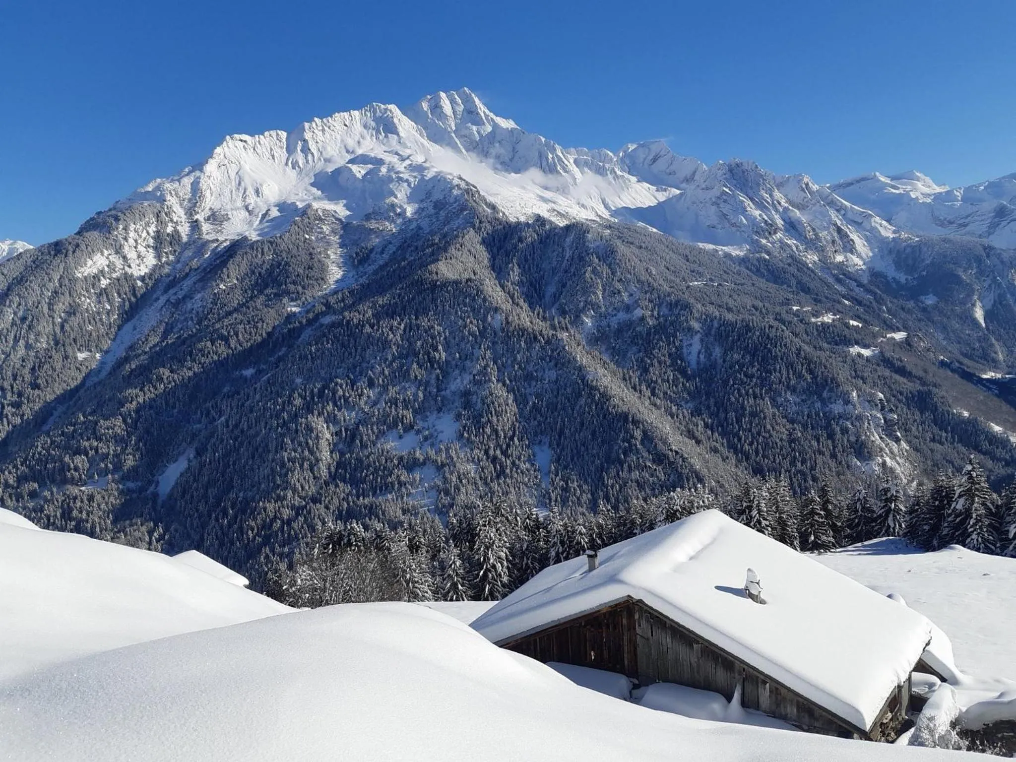 Mountain view in Les Glières - Champagny-en-Vanoise