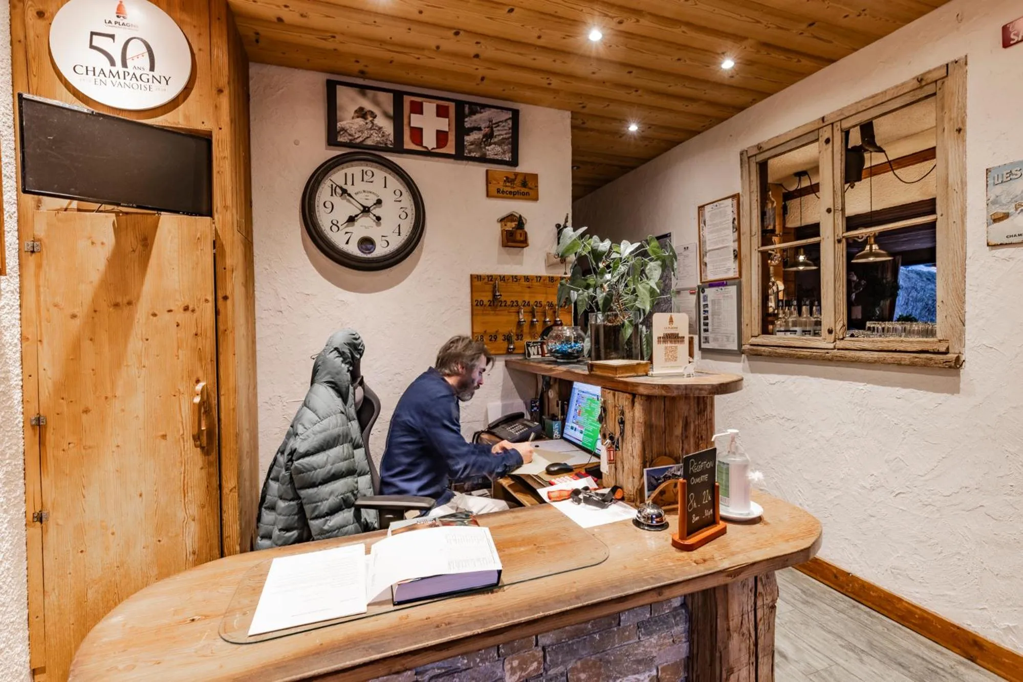 Lobby or reception in Les Glières - Champagny-en-Vanoise