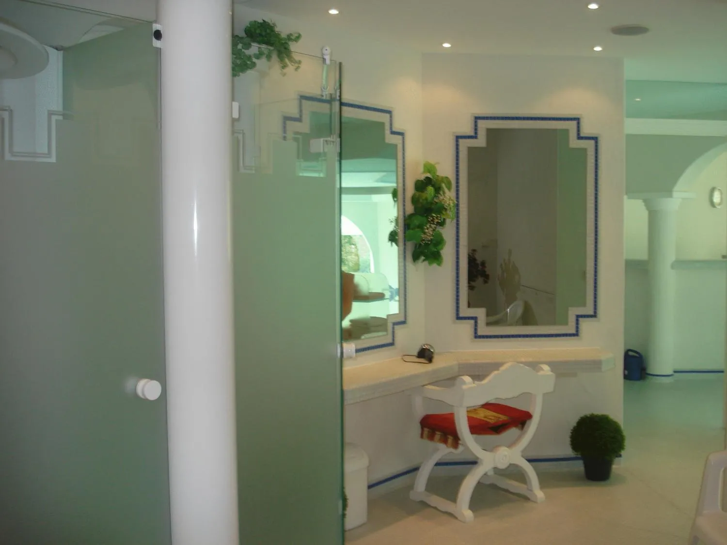 Shower in Sunside Ferien Wellness Oase Hotel Apartment's Schwarzwald am Schluchsee