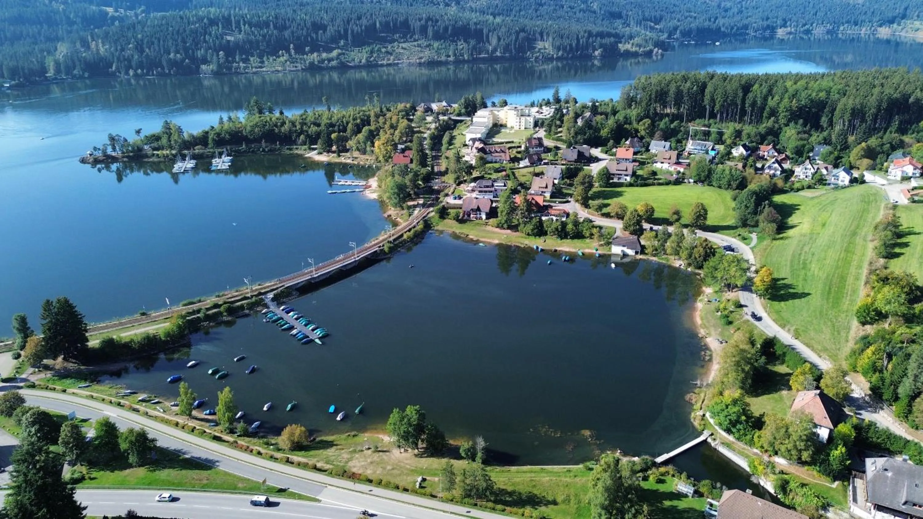 Natural landscape in Sunside Ferien Wellness Oase Hotel Apartment's Schwarzwald am Schluchsee