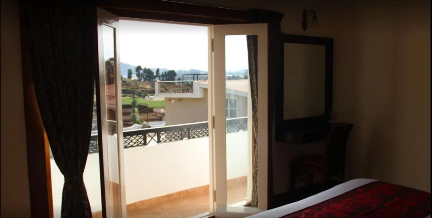 Balcony/Terrace, Bed in Golden Springs