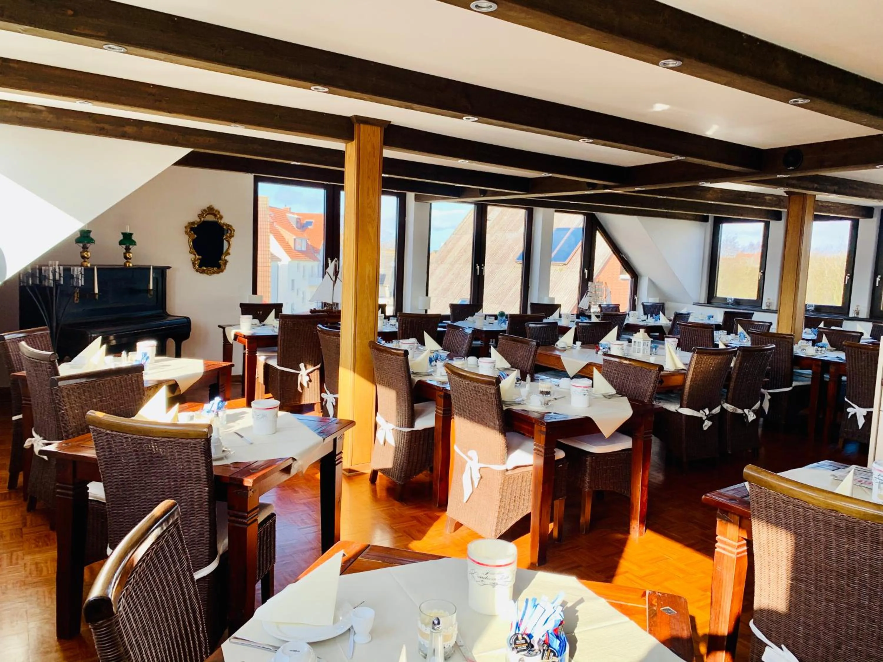 Restaurant/places to eat in Aparthotel Kleine Perle