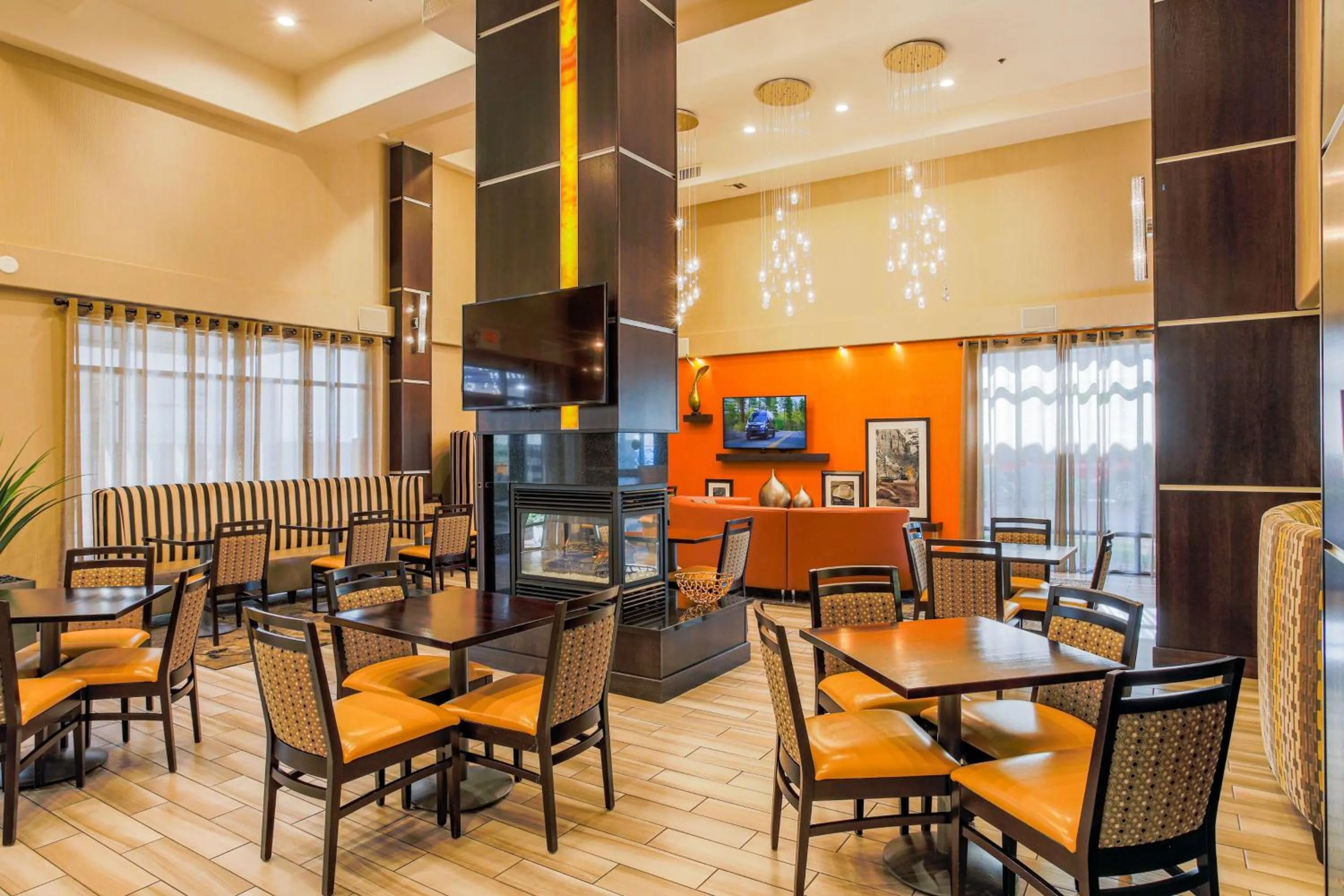 Lobby or reception in Hampton Inn Prescott
