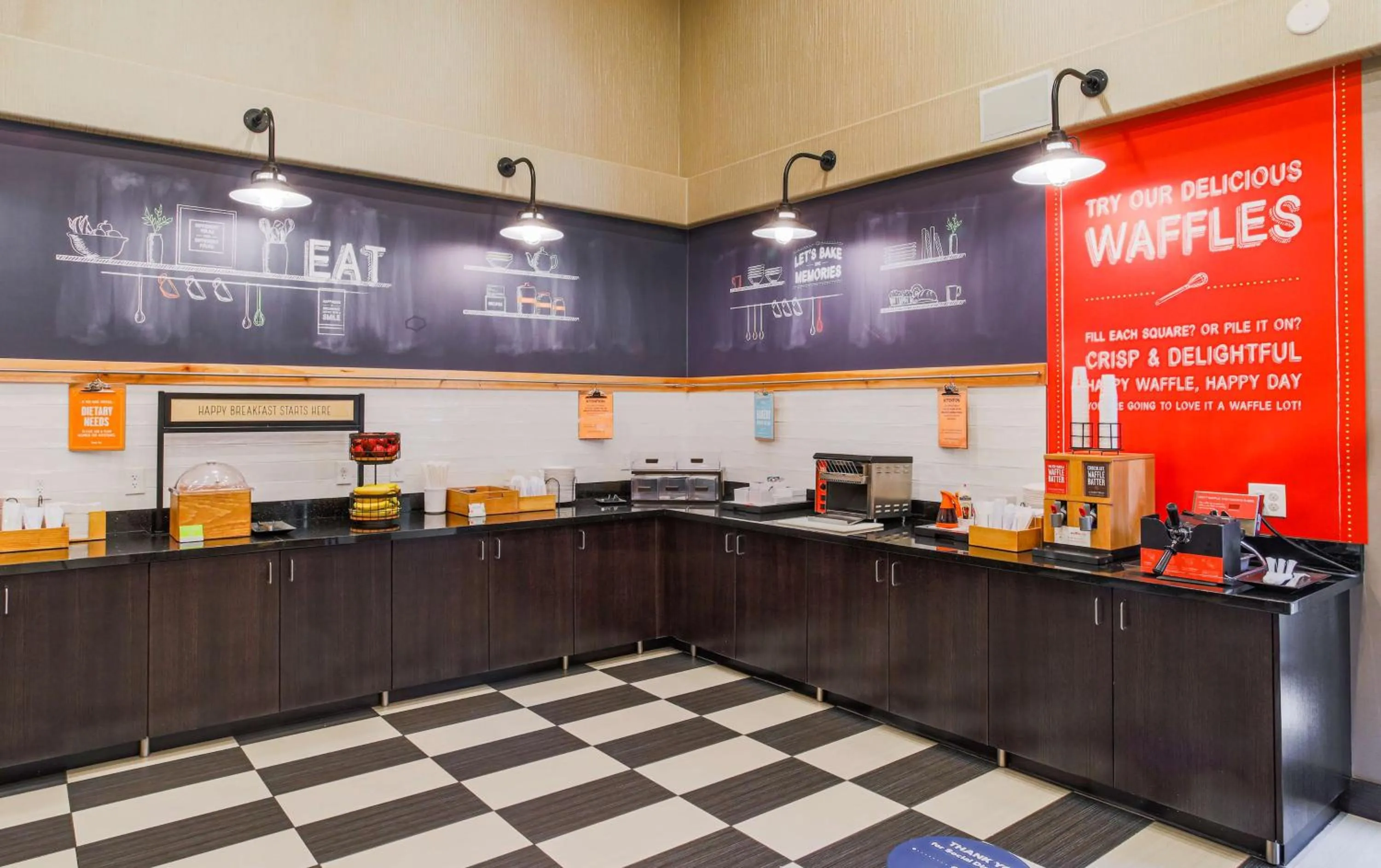 Breakfast in Hampton Inn Prescott