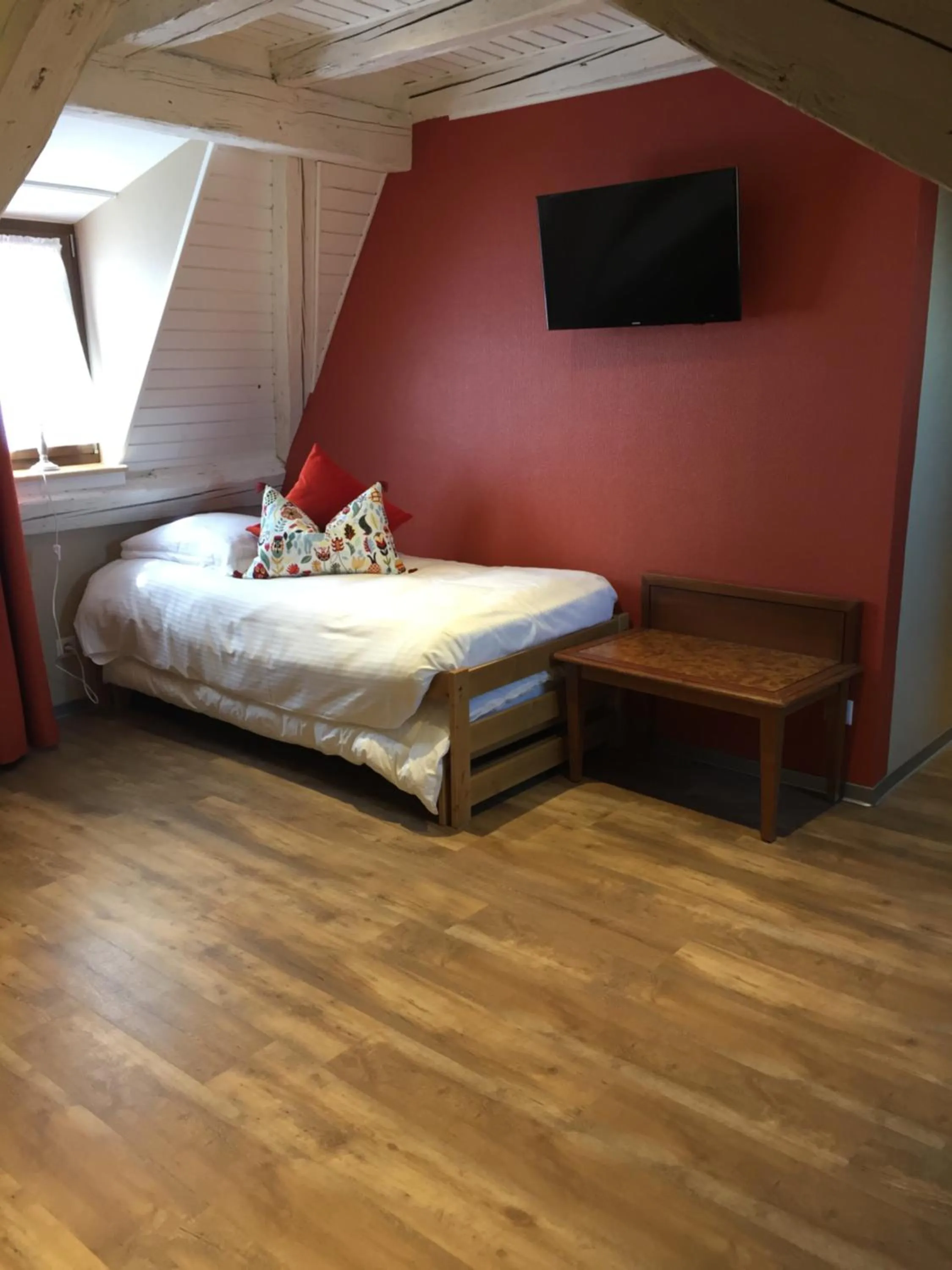 Bed in Auberge Le Meisenberg