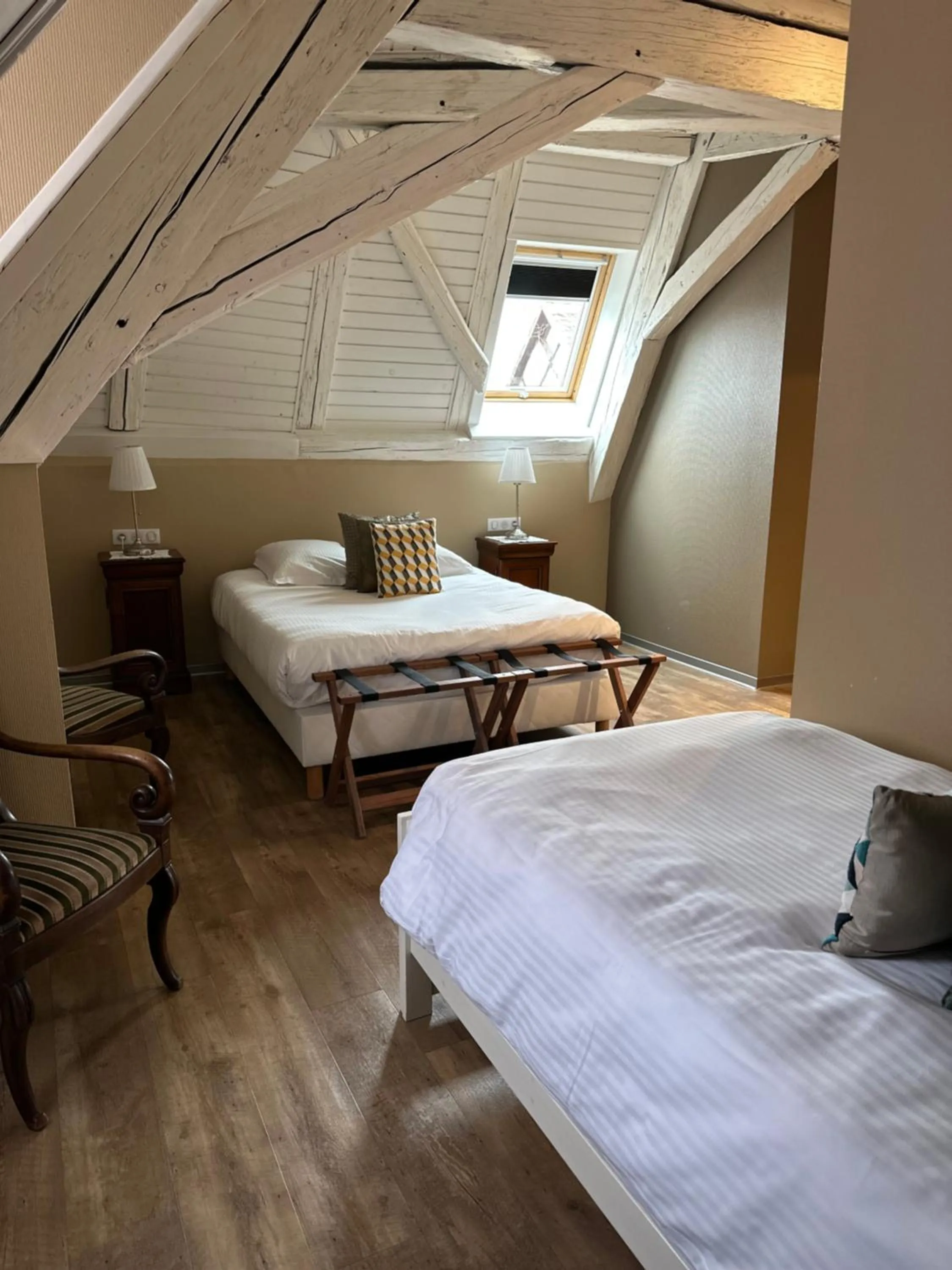 Bed in Auberge Le Meisenberg