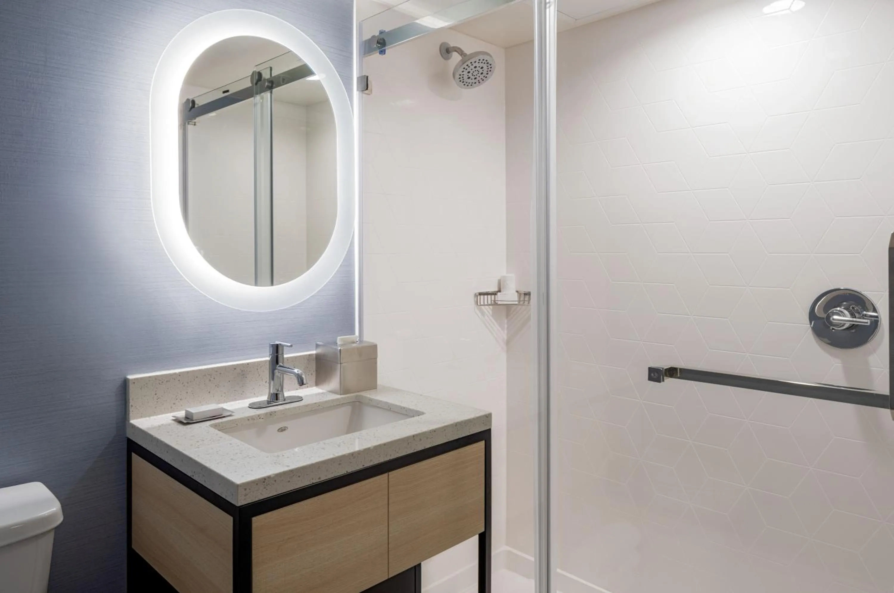 Bathroom in Hilton Garden Inn Dana Point Doheny Beach