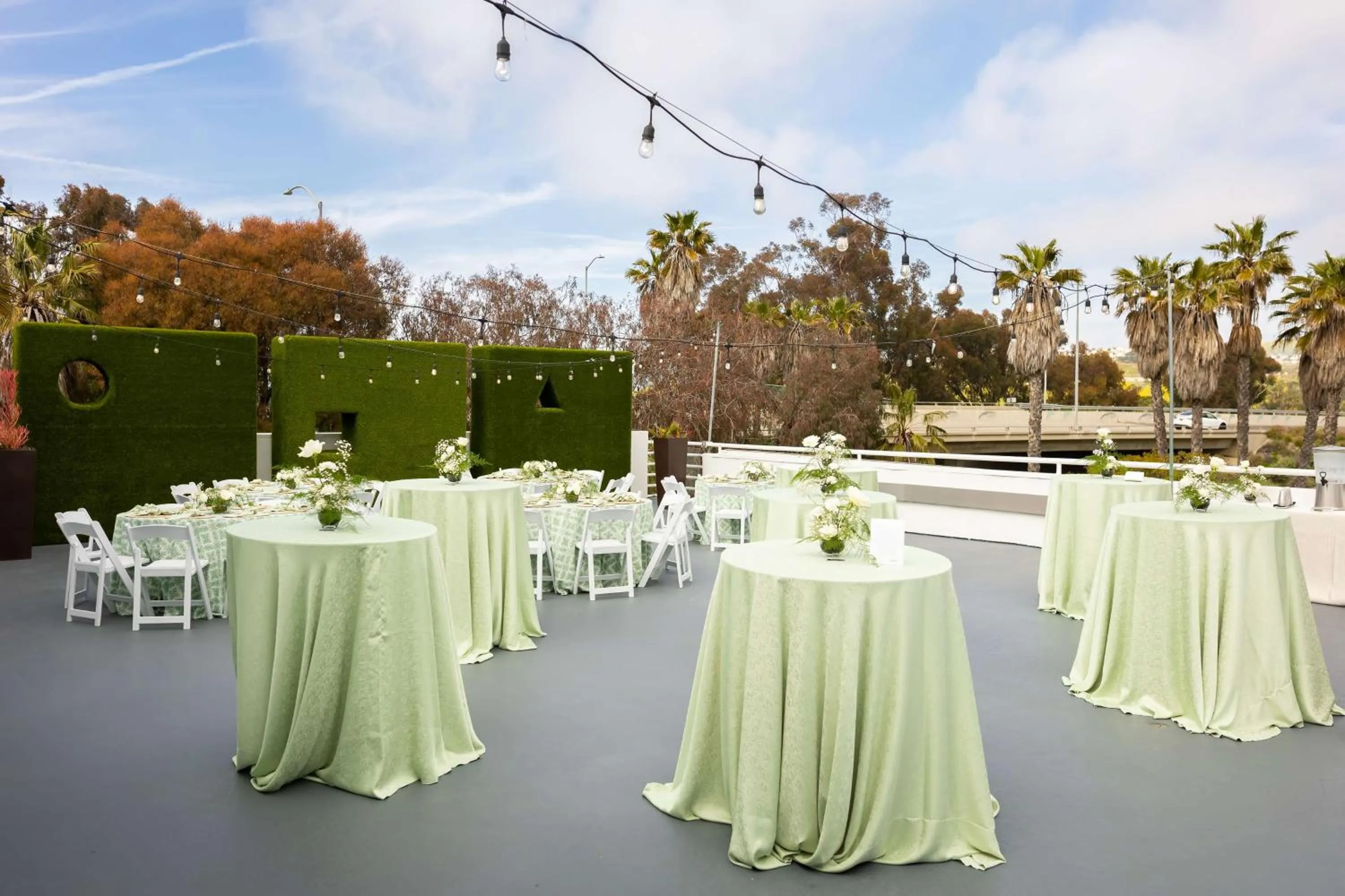 Patio in Hilton Garden Inn Dana Point Doheny Beach