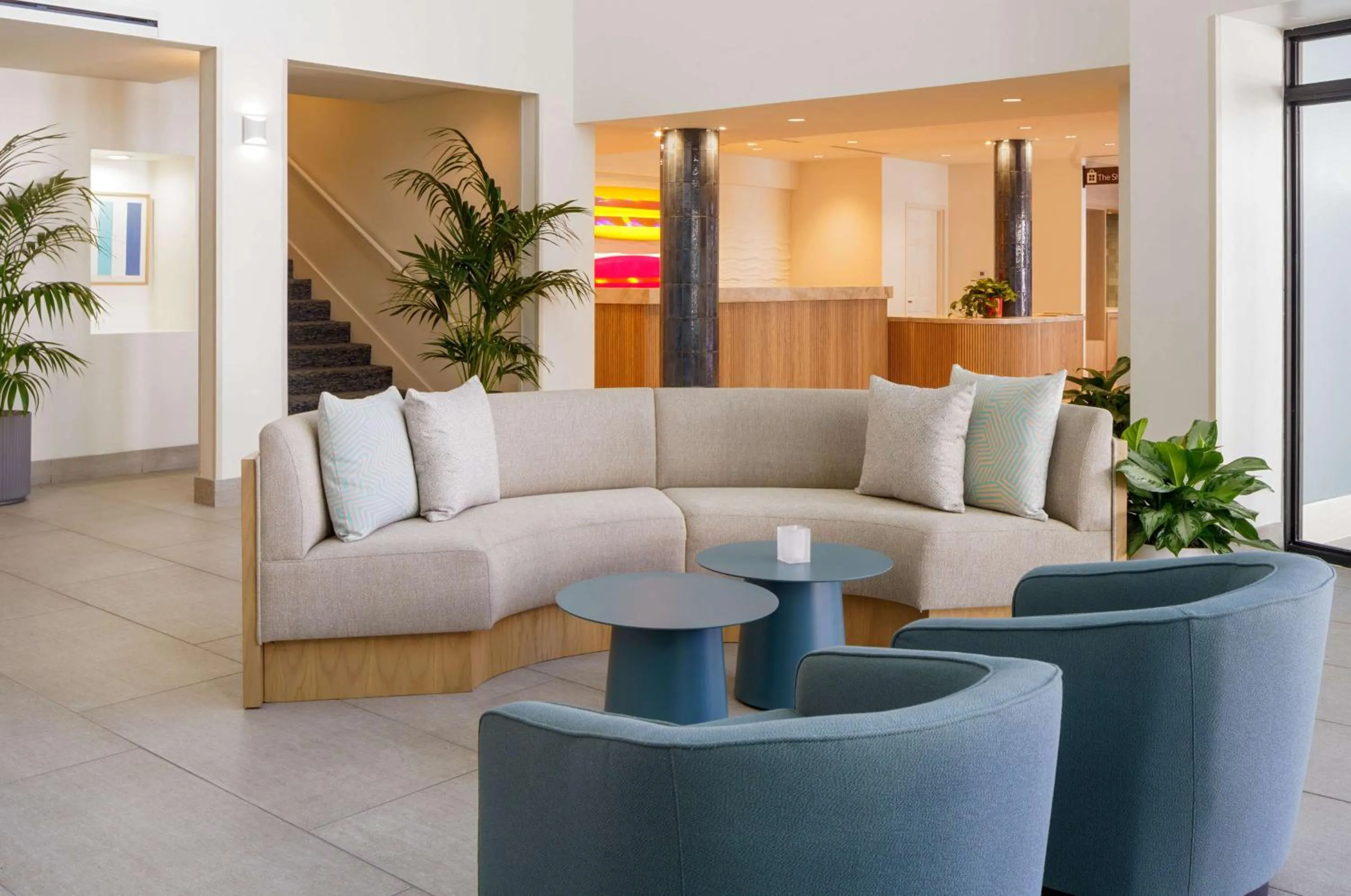Lobby or reception in Hilton Garden Inn Dana Point Doheny Beach
