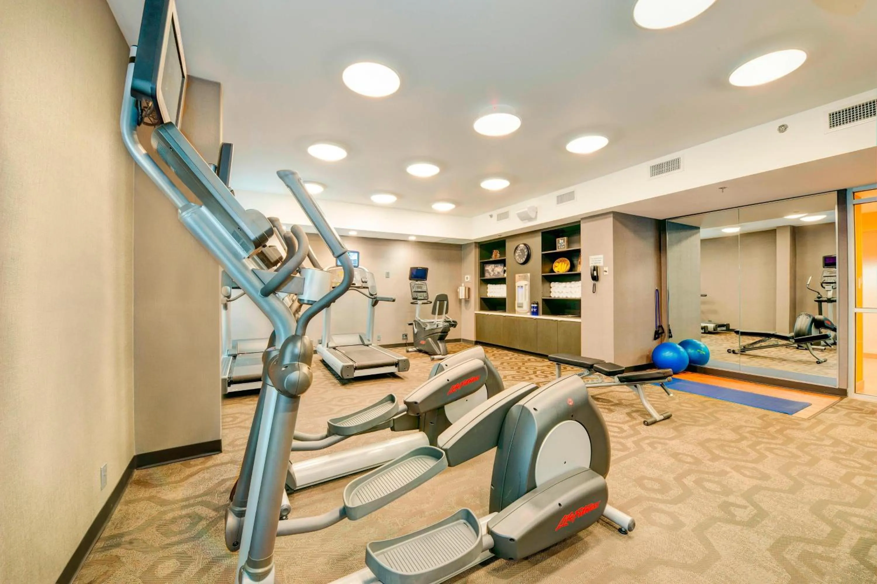 Fitness centre/facilities in Fairfield Inn & Suites by Marriott Greenville Simpsonville