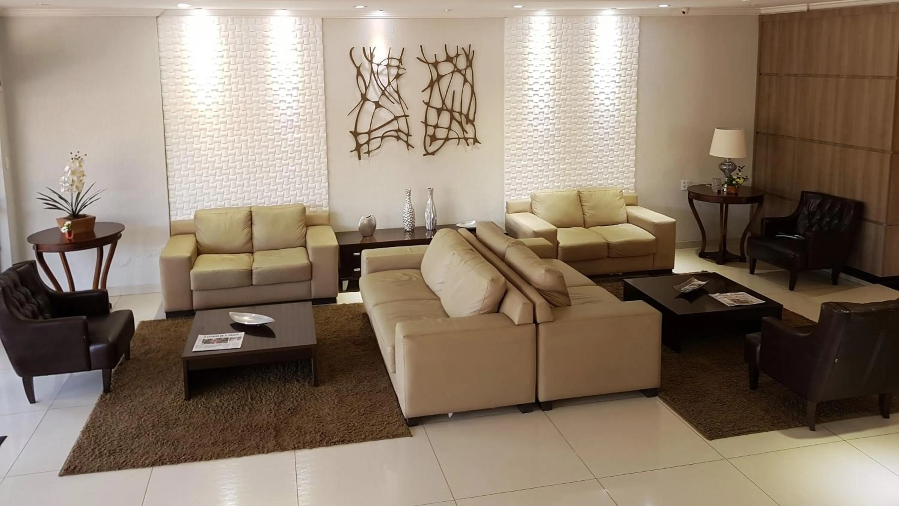 Lobby or reception in Hotel Cristal Rio Claro