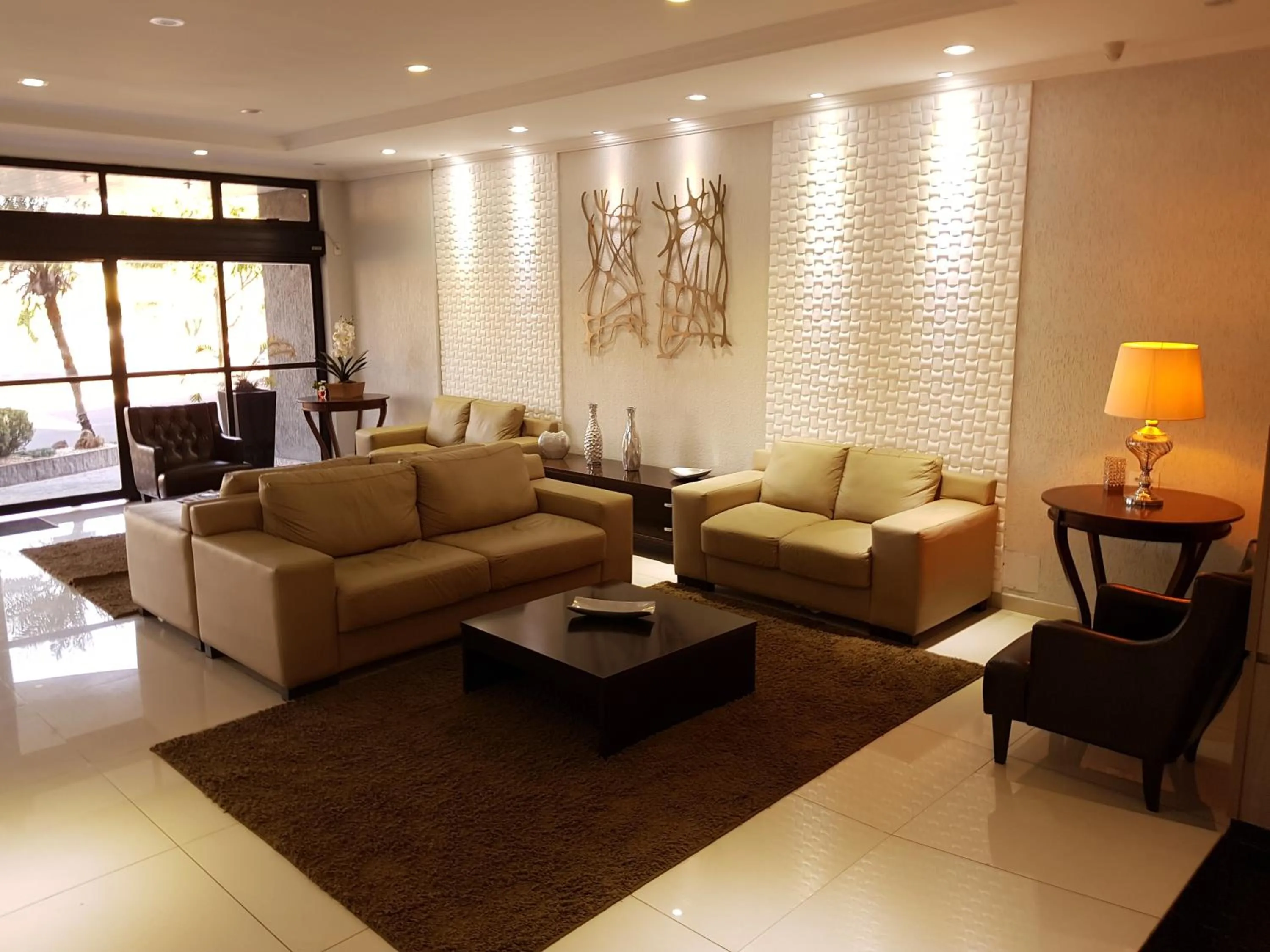 Lobby or reception in Hotel Cristal Rio Claro