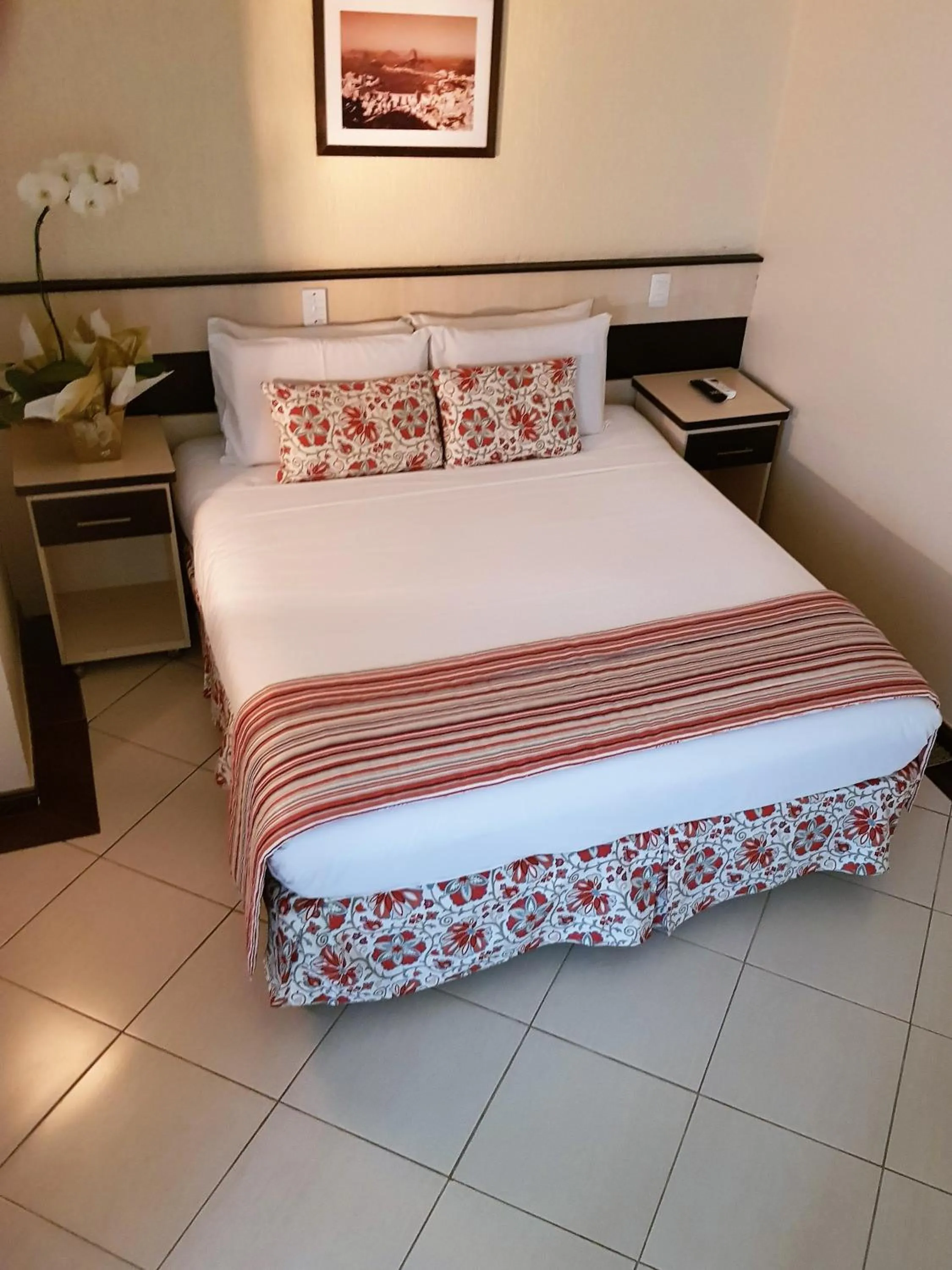 Bedroom, Bed in Hotel Cristal Rio Claro