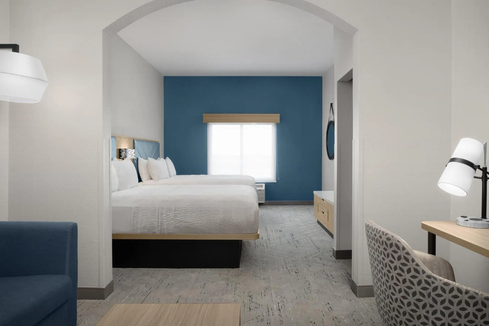 Photo of the whole room, Bed in Holiday Inn Express Hotel & Suites DFW West - Hurst by IHG