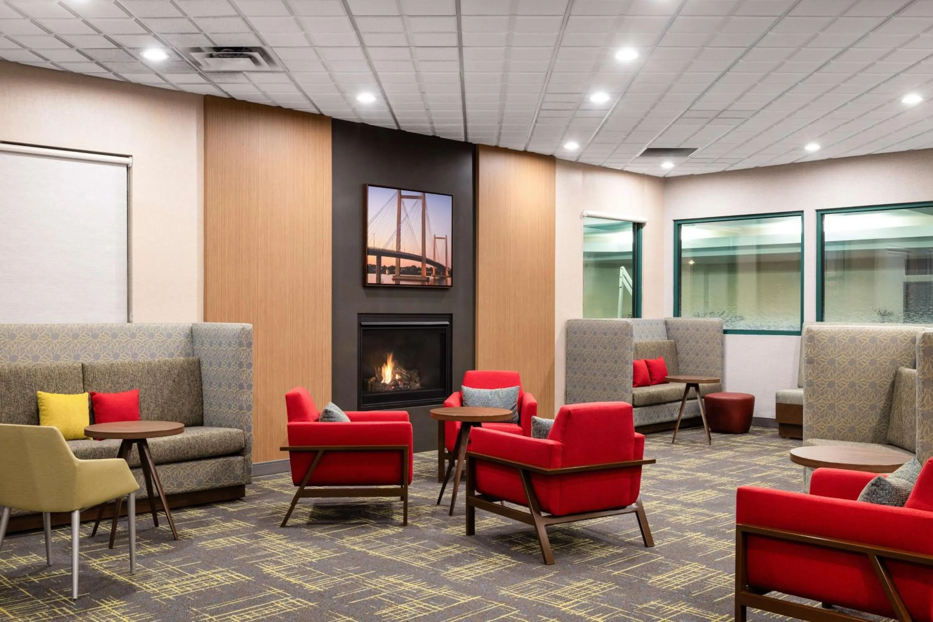 Lobby or reception in Hampton Inn Richland-Tri Cities