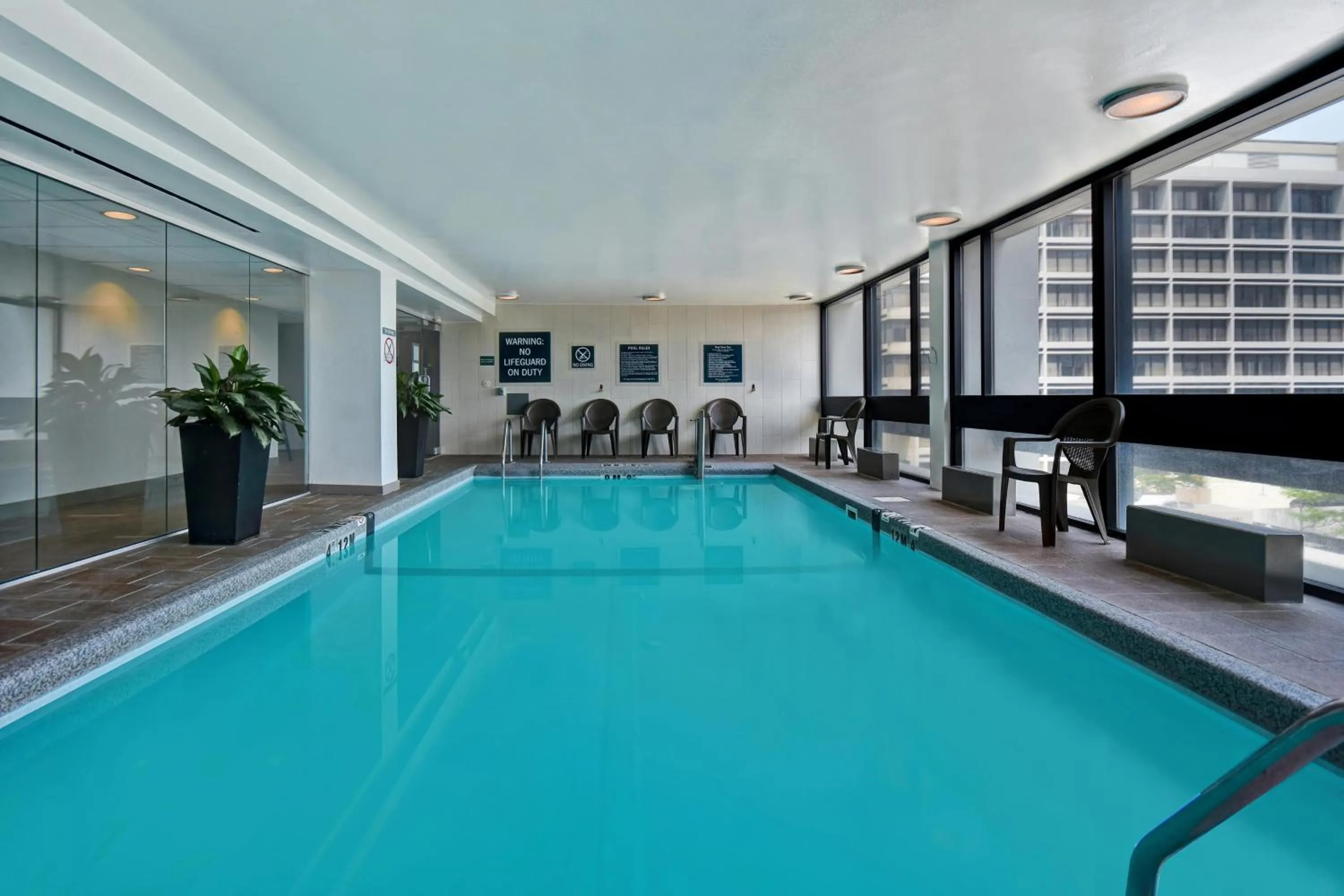 Swimming pool in Four Points by Sheraton Boston Newton