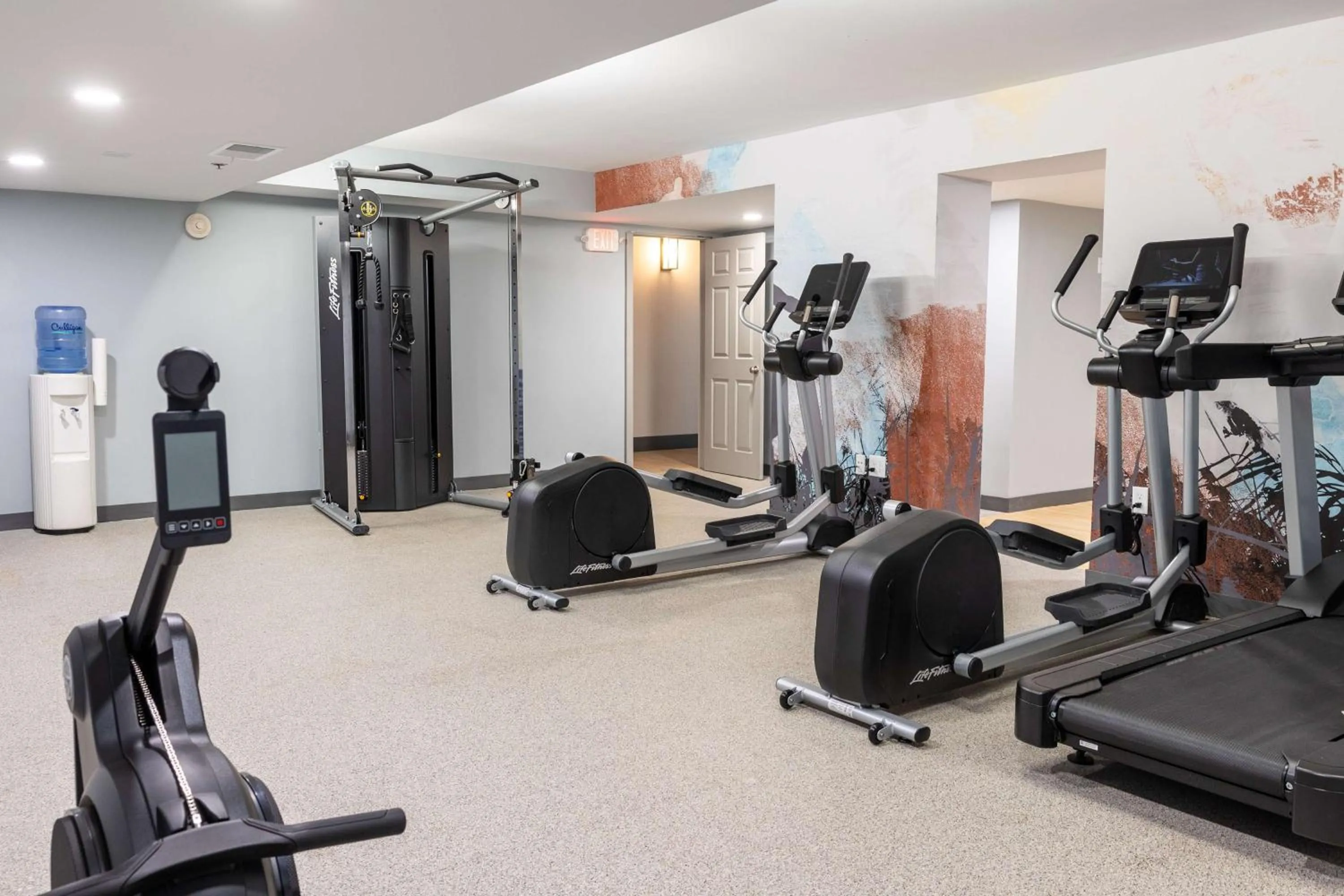Fitness centre/facilities in Holiday Inn Austin Conference Center, an IHG Hotel