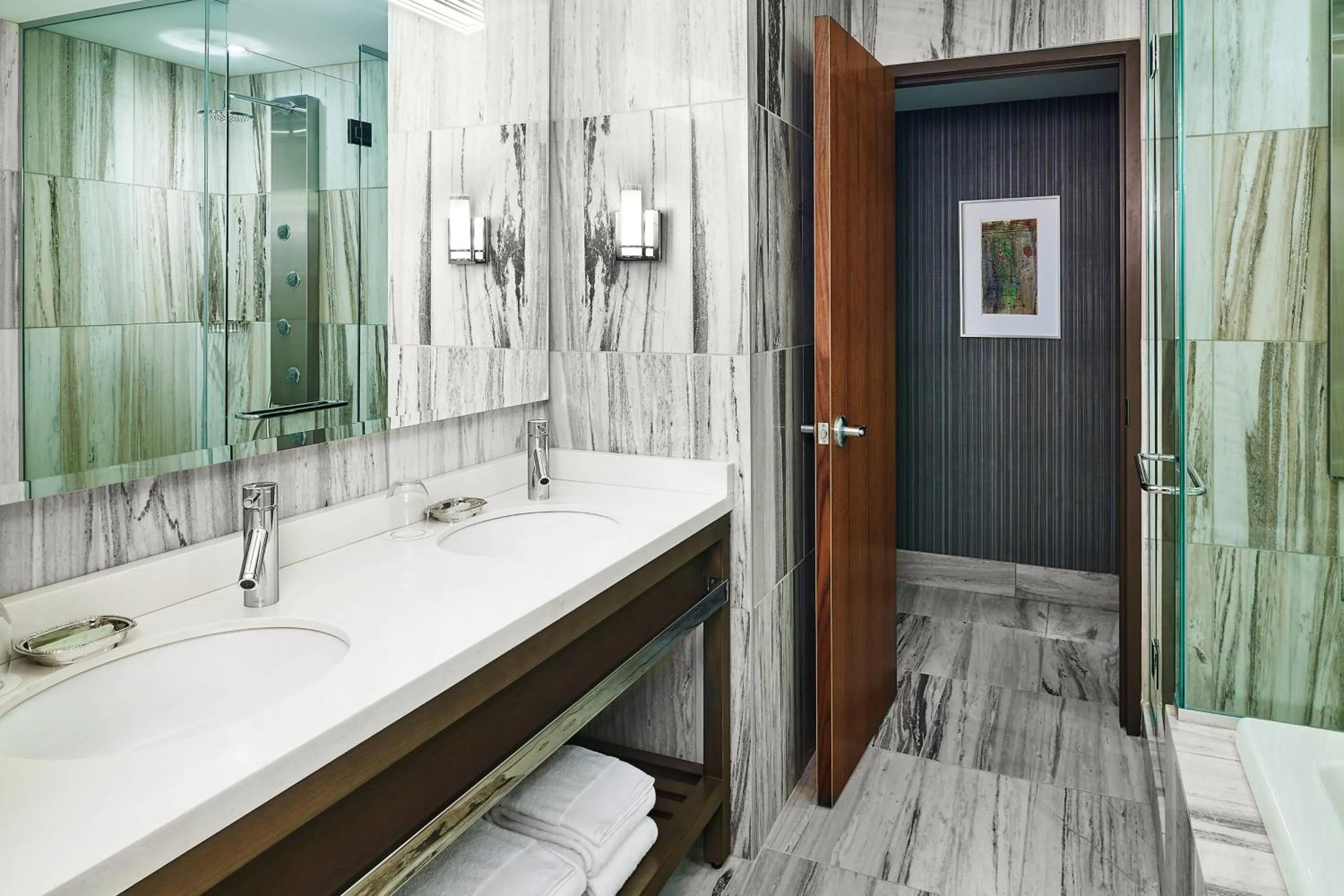 Bathroom in The Westin Cleveland Downtown
