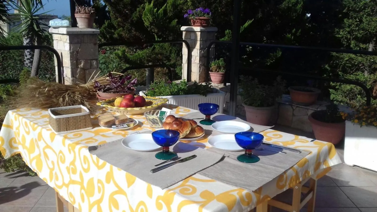 Food and drinks in B&B La Veranda