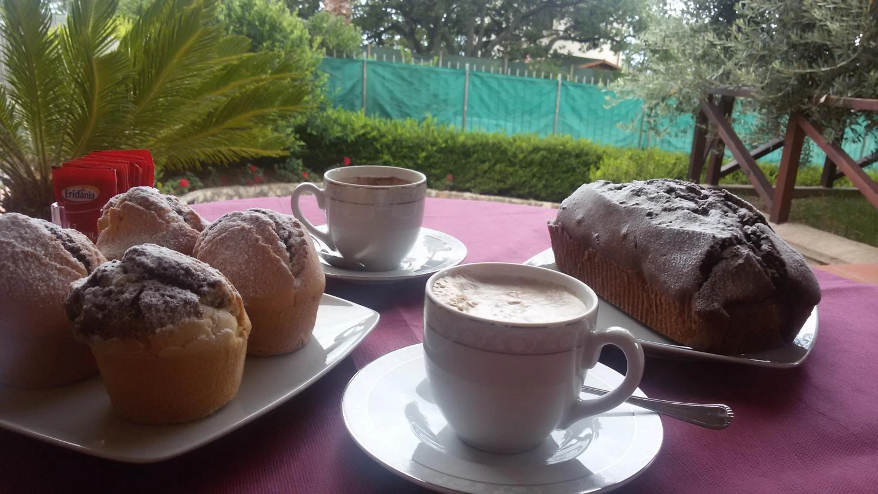 Italian breakfast in Santa Maria