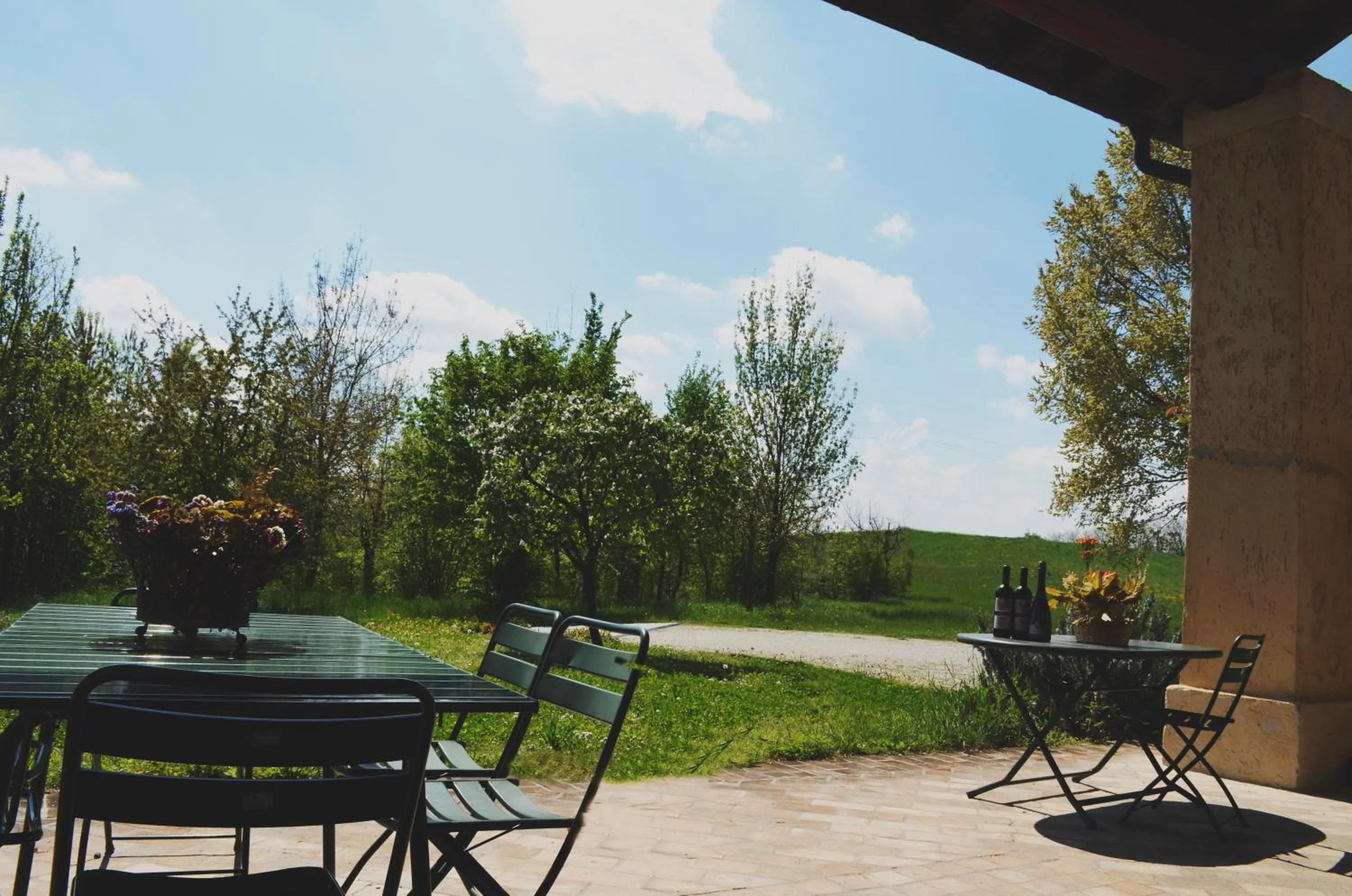 Area and facilities in agriturismo Cà Roer