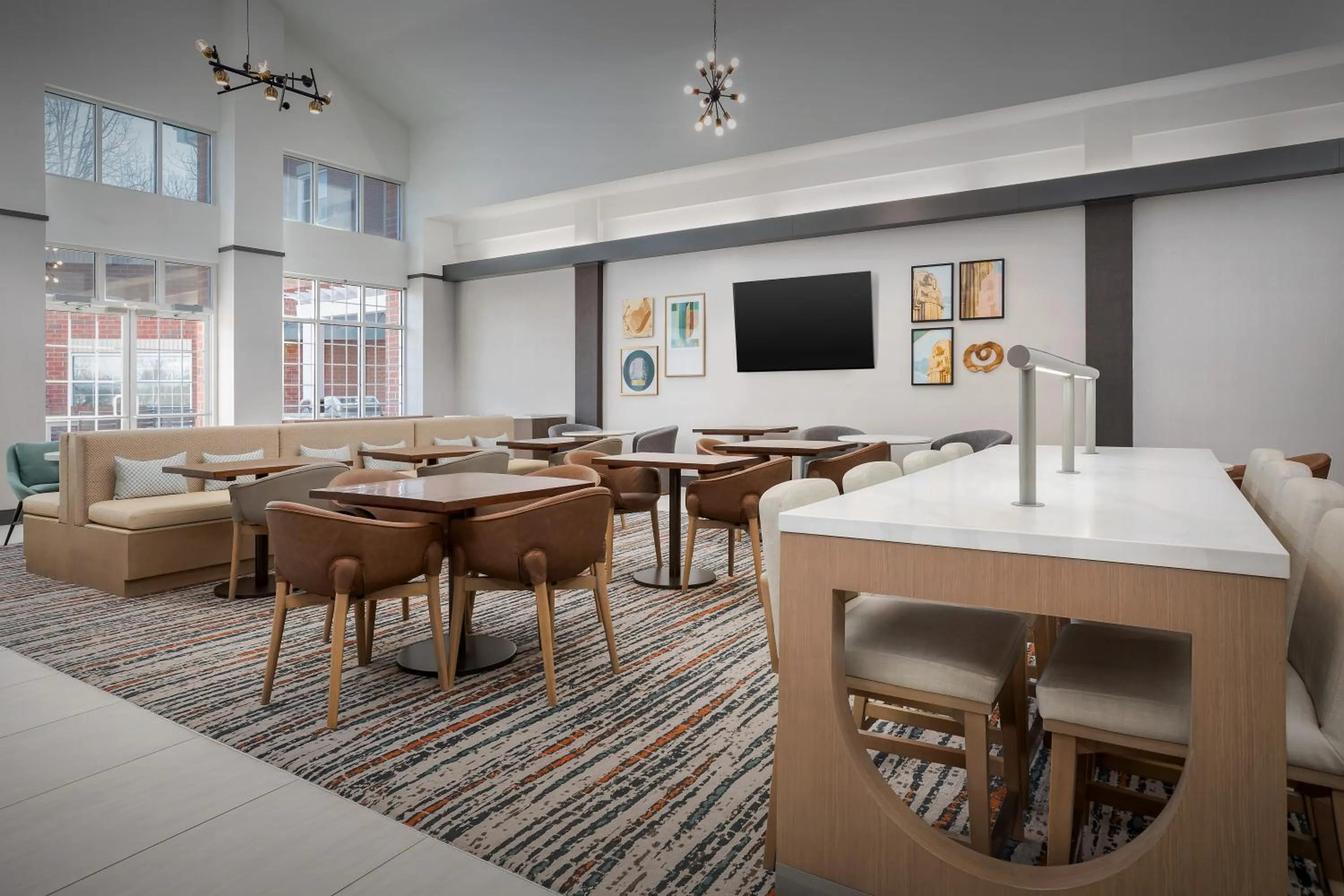 TV and multimedia in Homewood Suites by Hilton Cleveland-Solon
