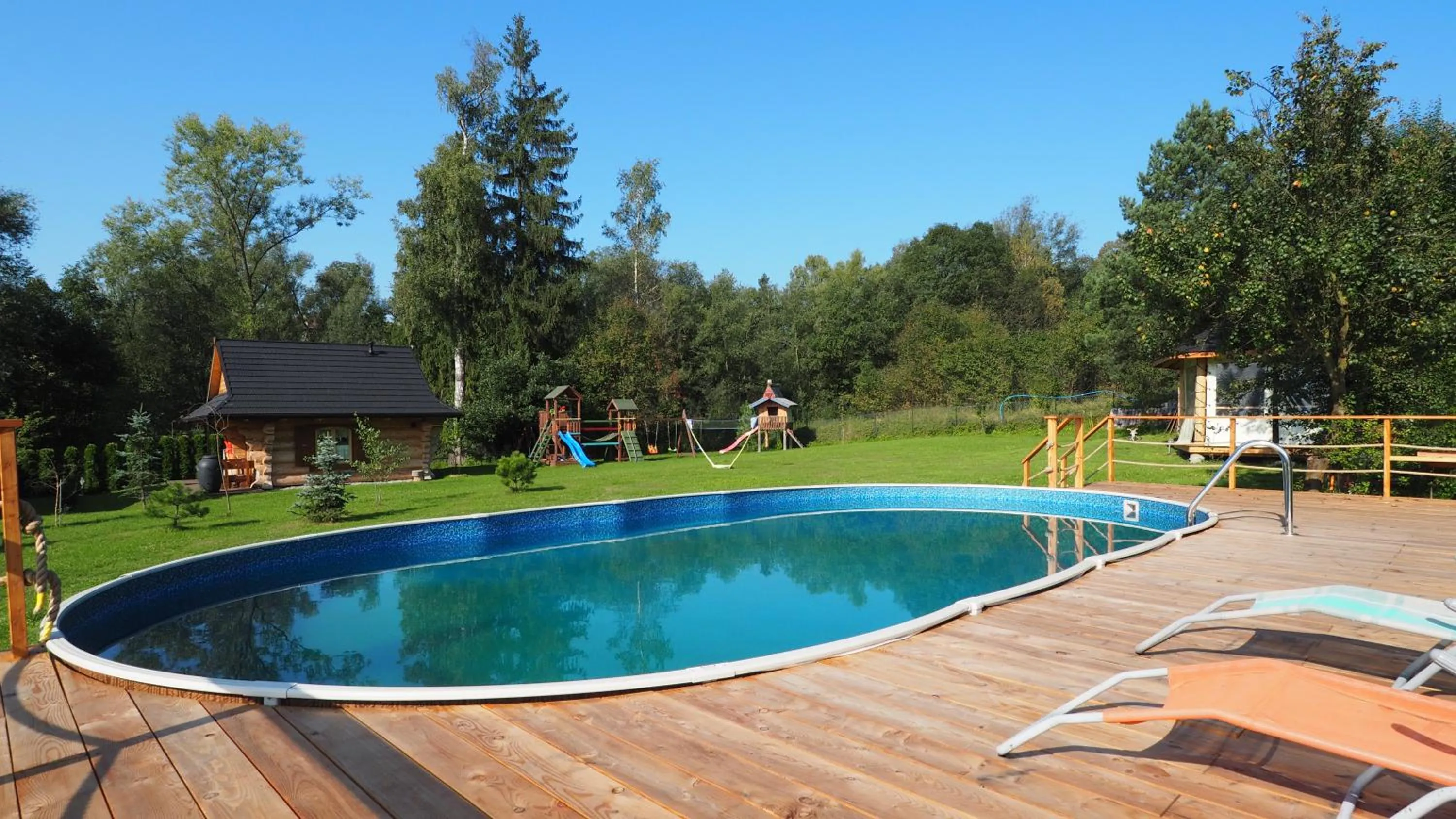 Children play ground in Chata w Rabce - Bajkowa Osada