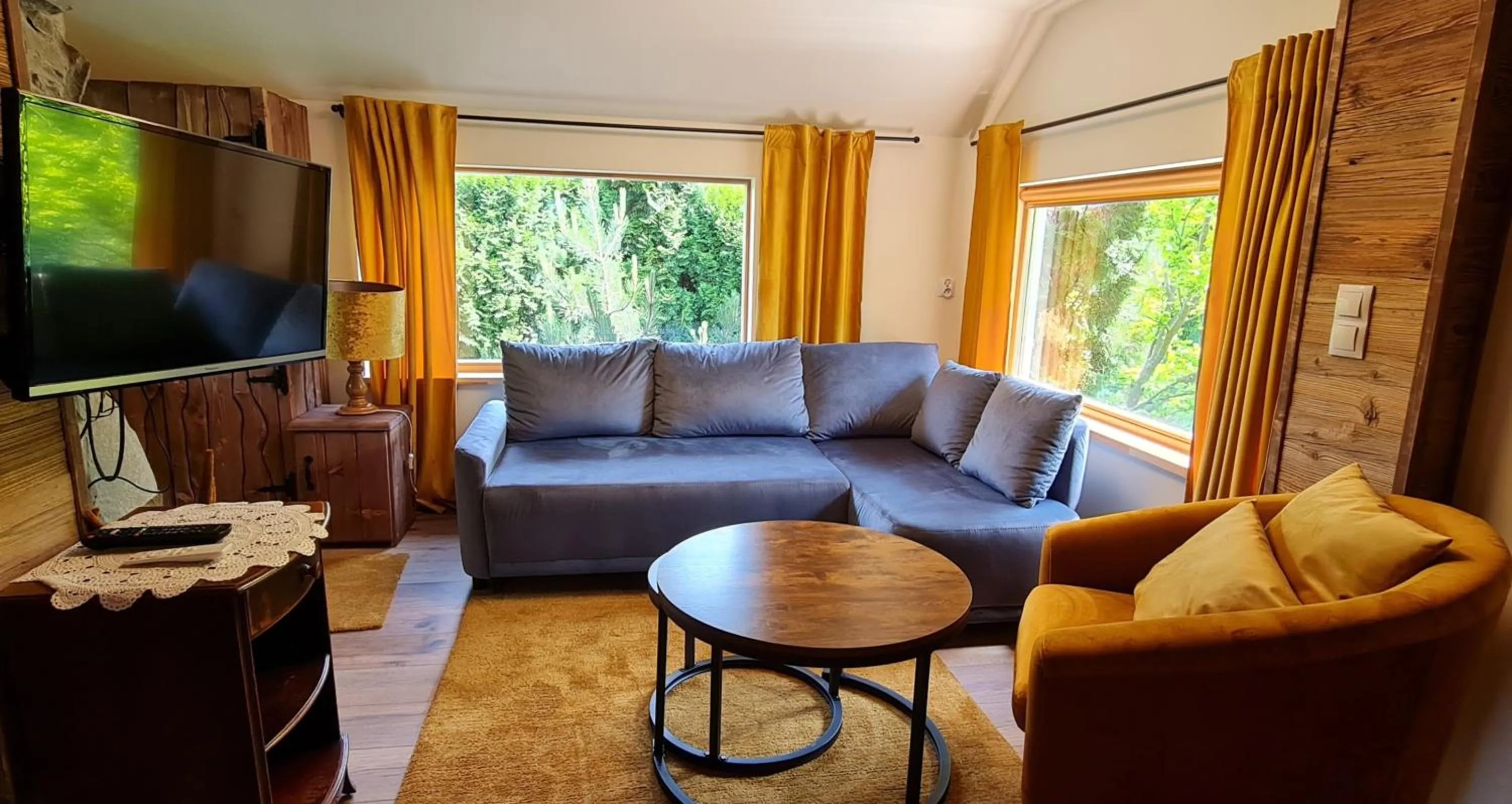 Seating area in Chata w Rabce - Bajkowa Osada