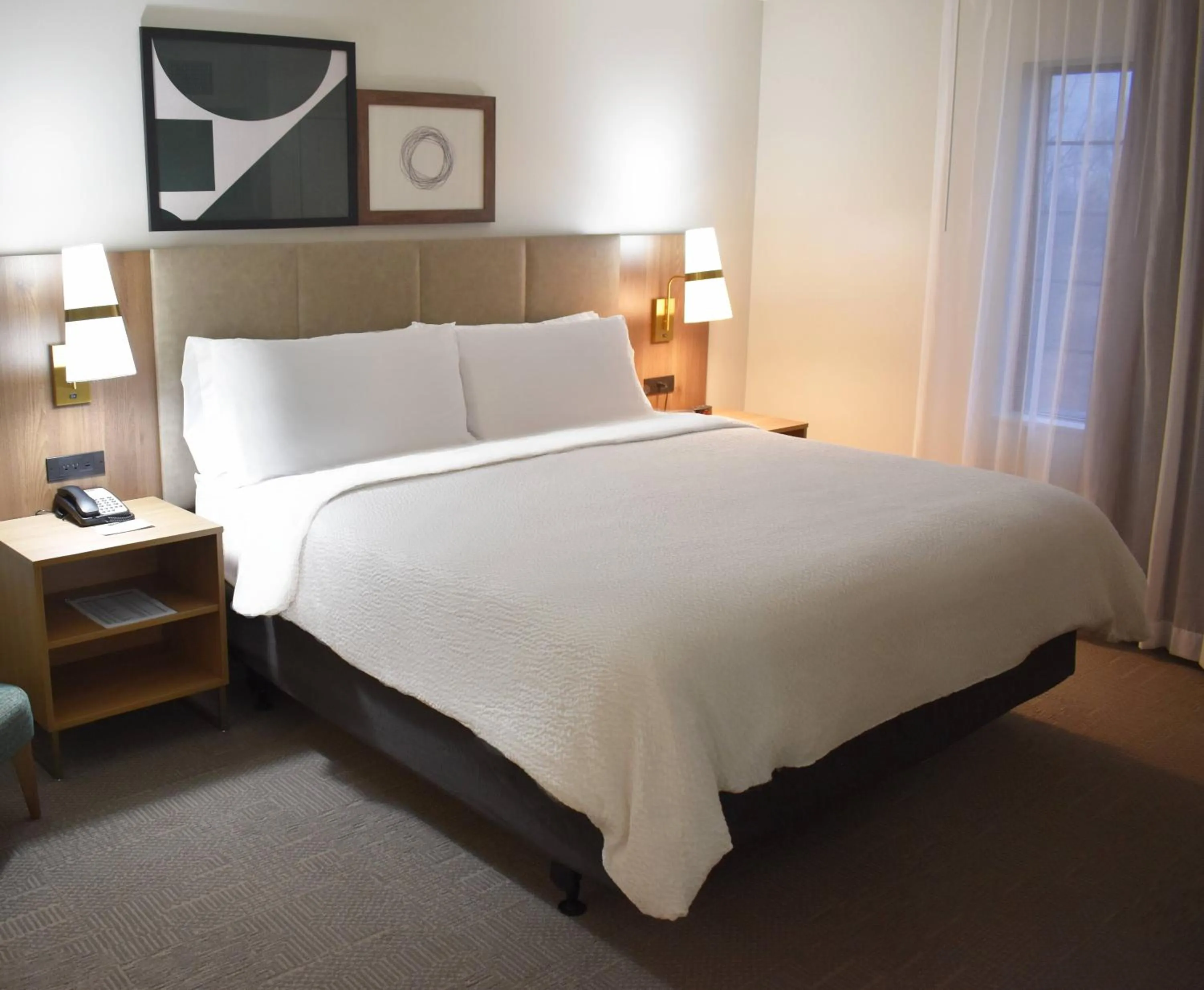 Bed in Staybridge Suites Detroit-Novi by IHG