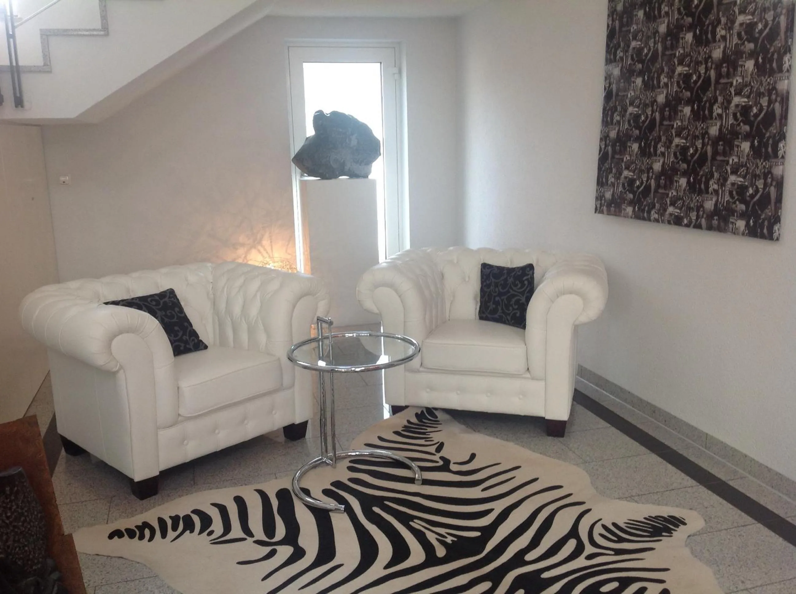 Seating area in Ressmann`s Residence