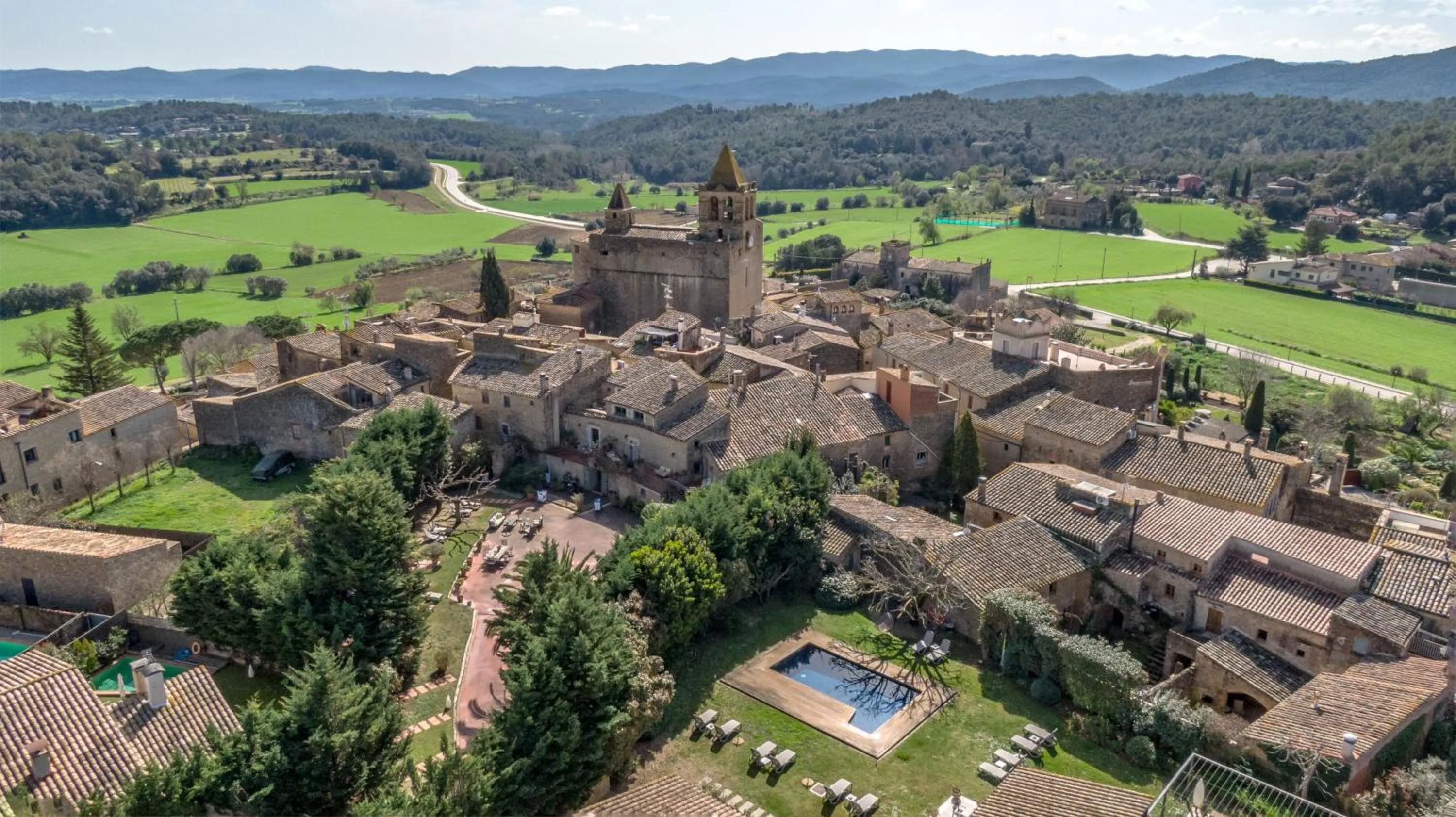 Bird's eye view in El Racó de Madremanya - Adults only