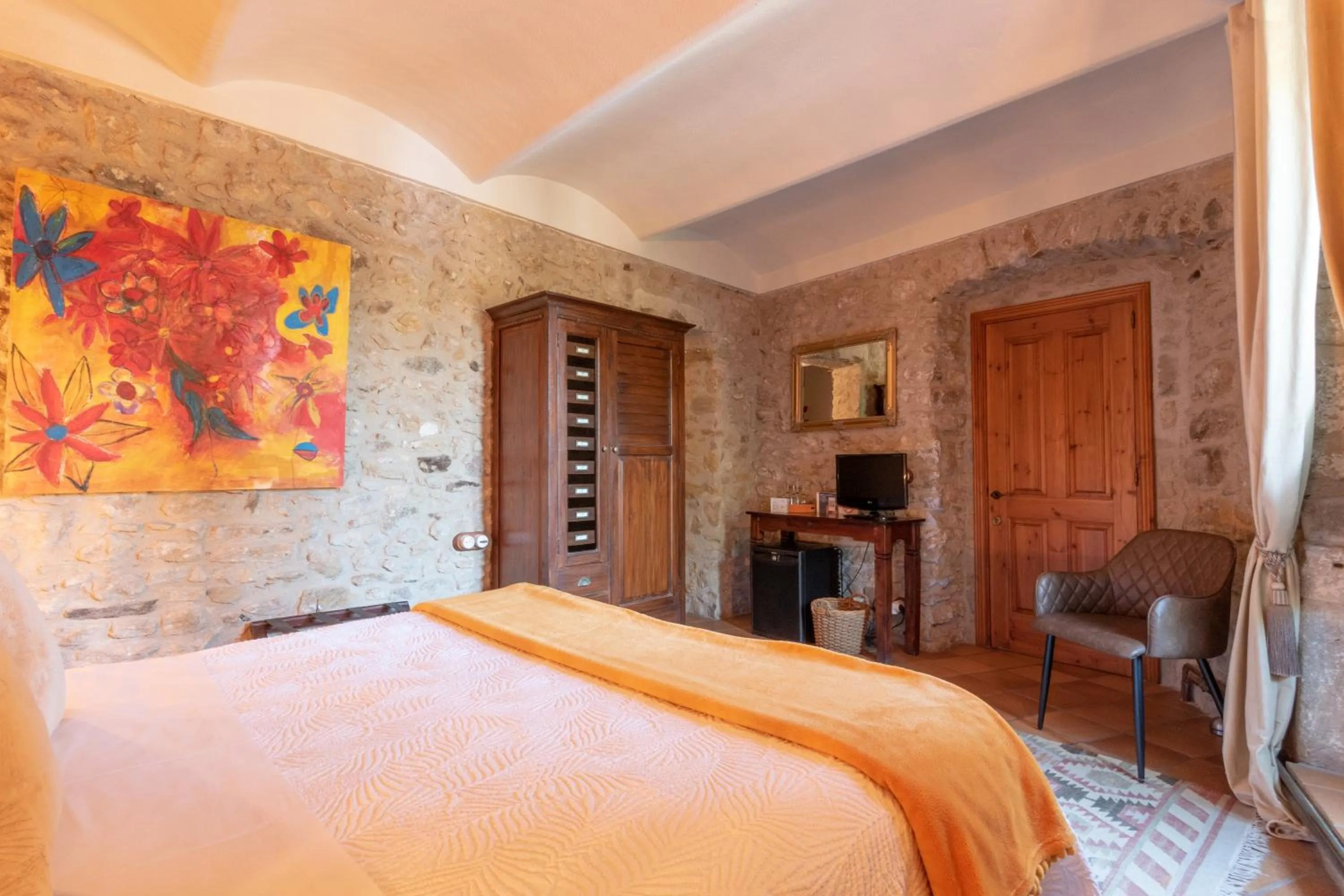 Bed in El Racó de Madremanya - Adults only