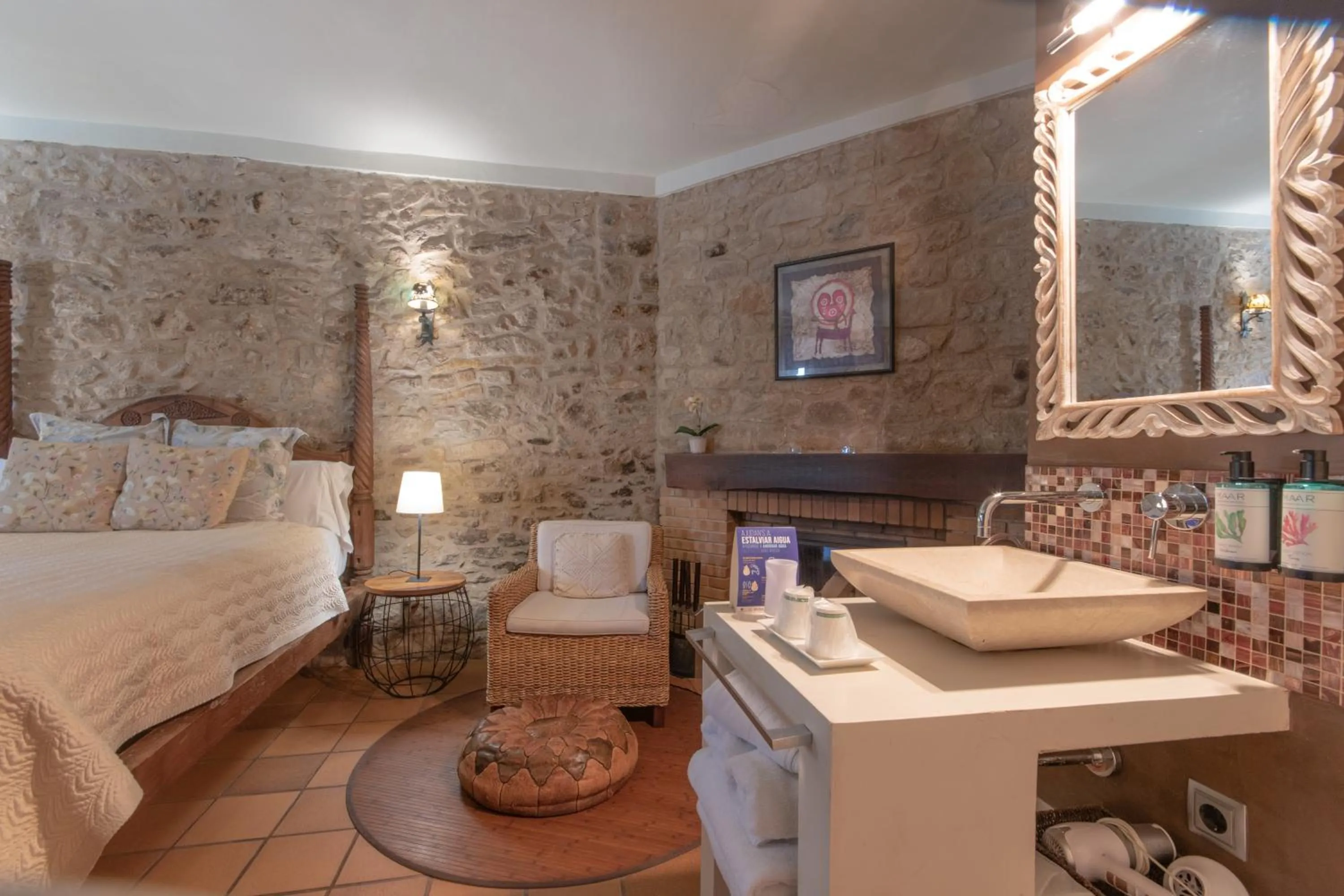 Bed in El Racó de Madremanya - Adults only