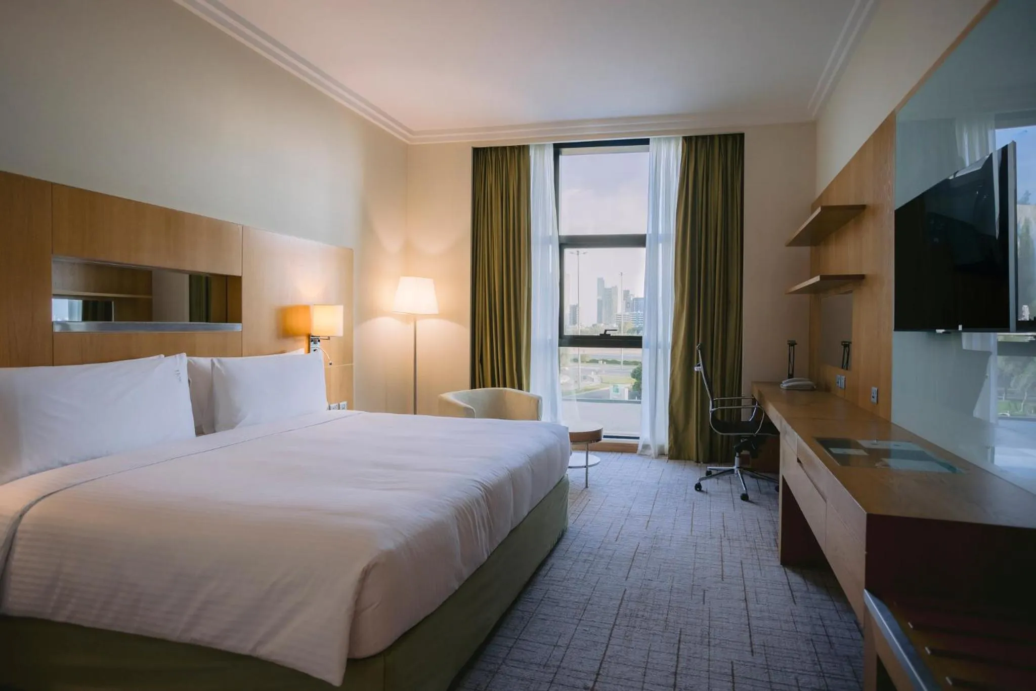 Photo of the whole room, Bed in Holiday Inn Abu Dhabi by IHG