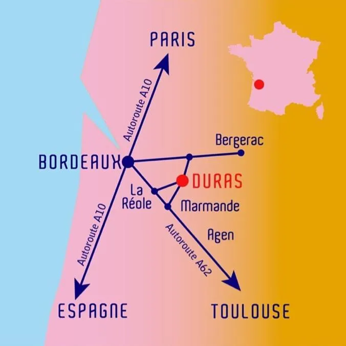 Area and facilities in Labarthe