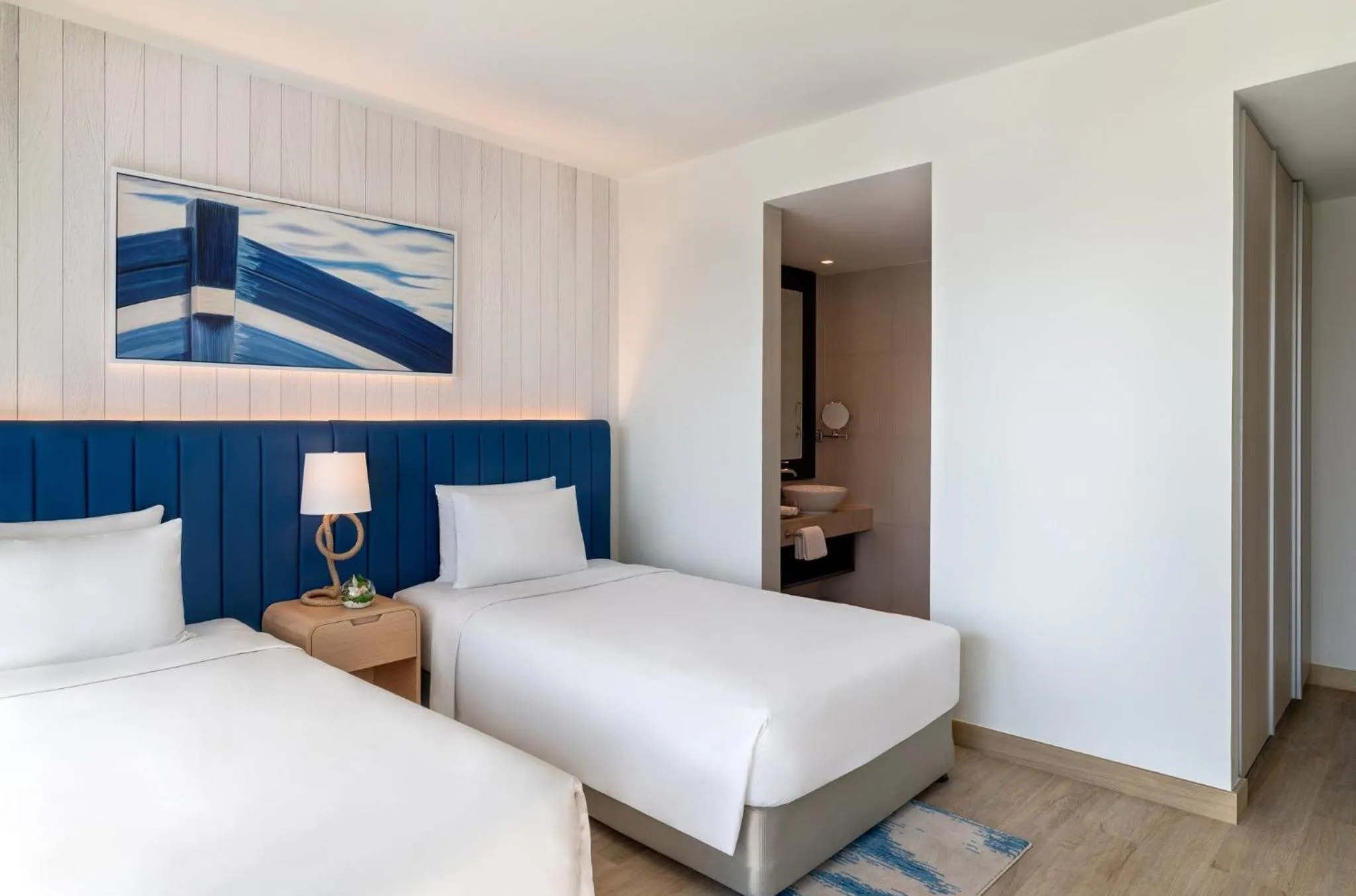 Photo of the whole room, Bed in Crowne Plaza Yas Island by IHG