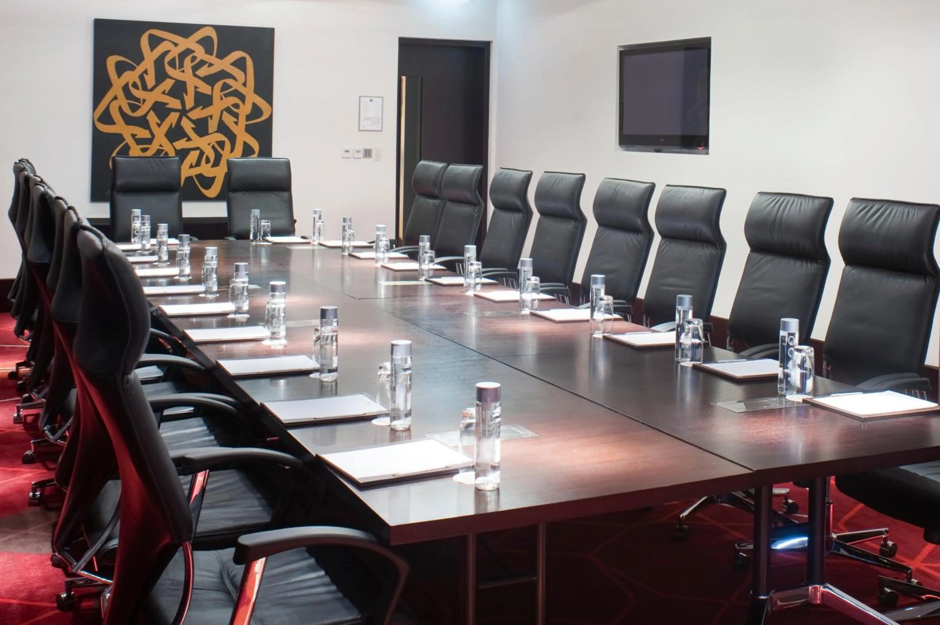 Meeting/conference room in Crowne Plaza Yas Island by IHG