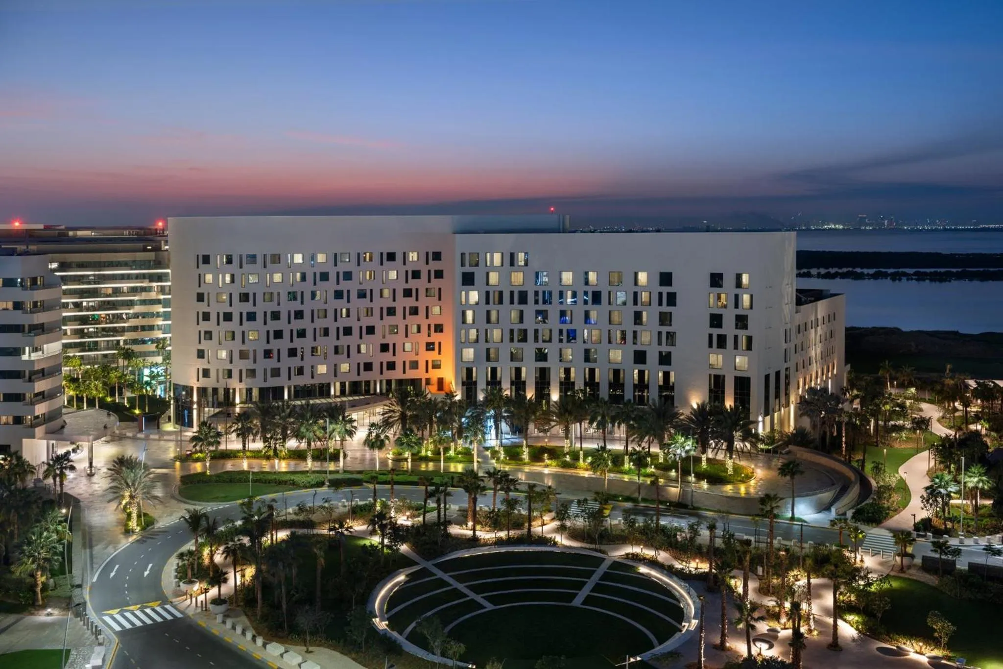 Property building in Crowne Plaza Yas Island by IHG