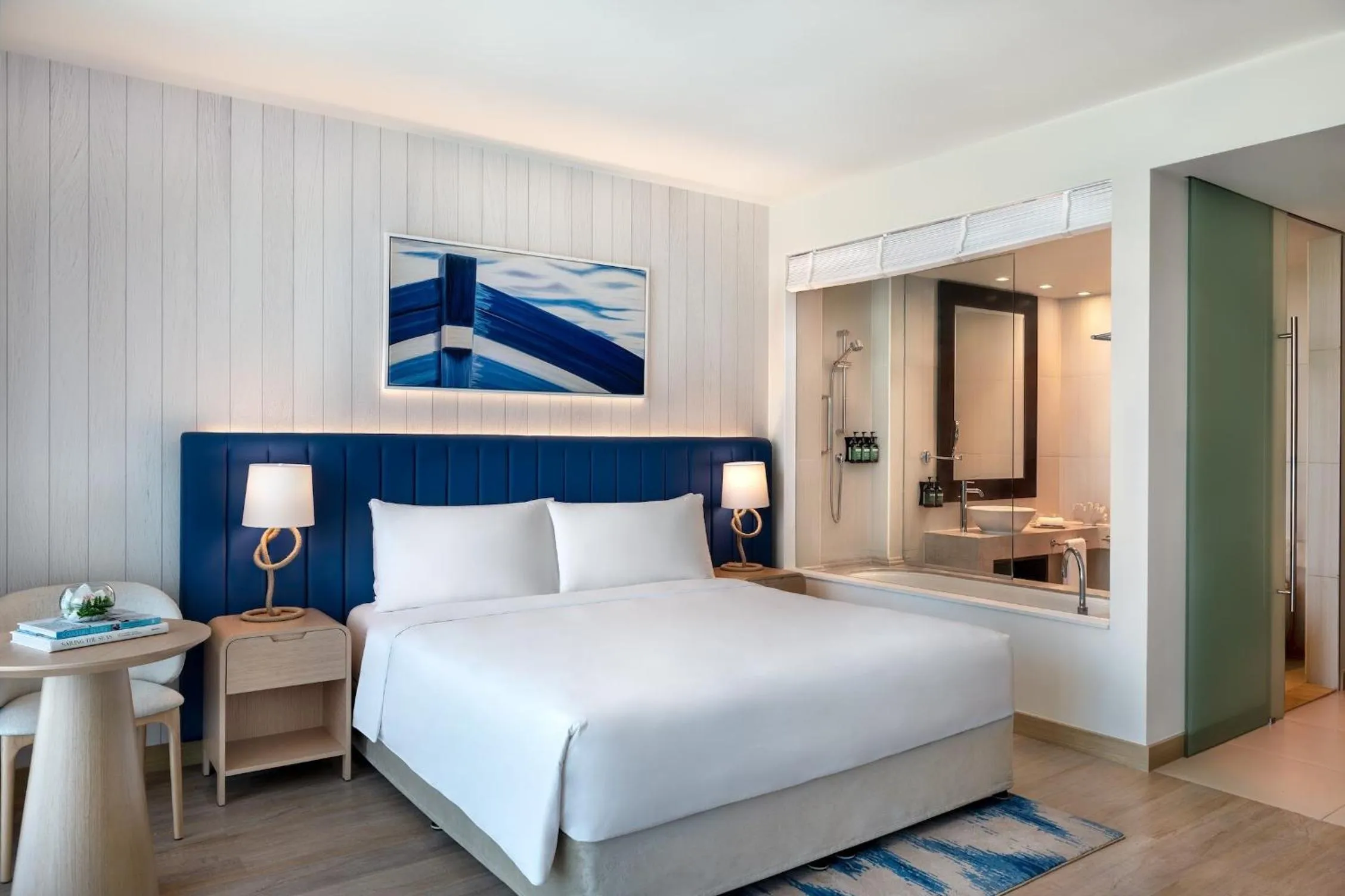 Photo of the whole room, Bed in Crowne Plaza Yas Island by IHG