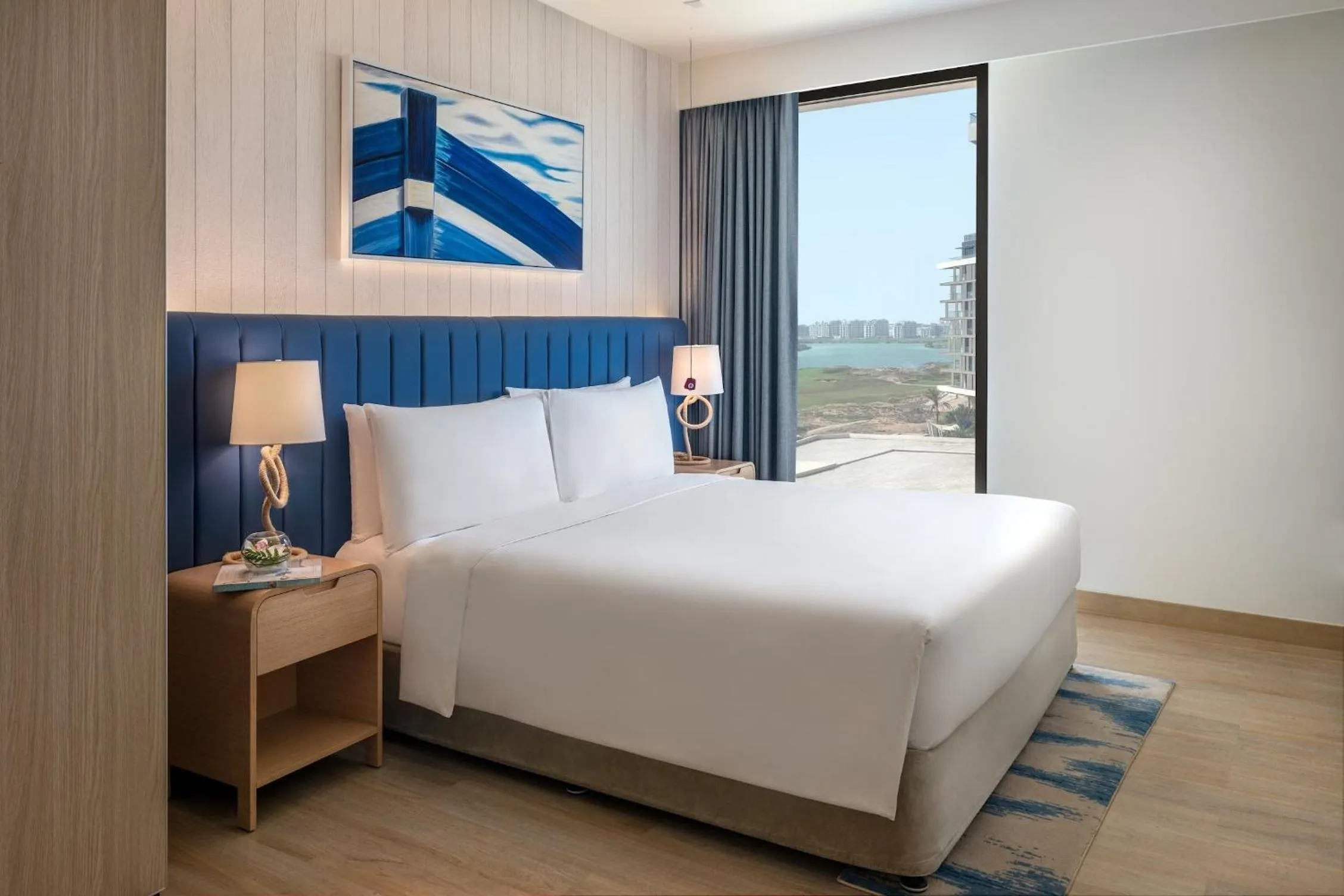 Photo of the whole room, Bed in Crowne Plaza Yas Island by IHG