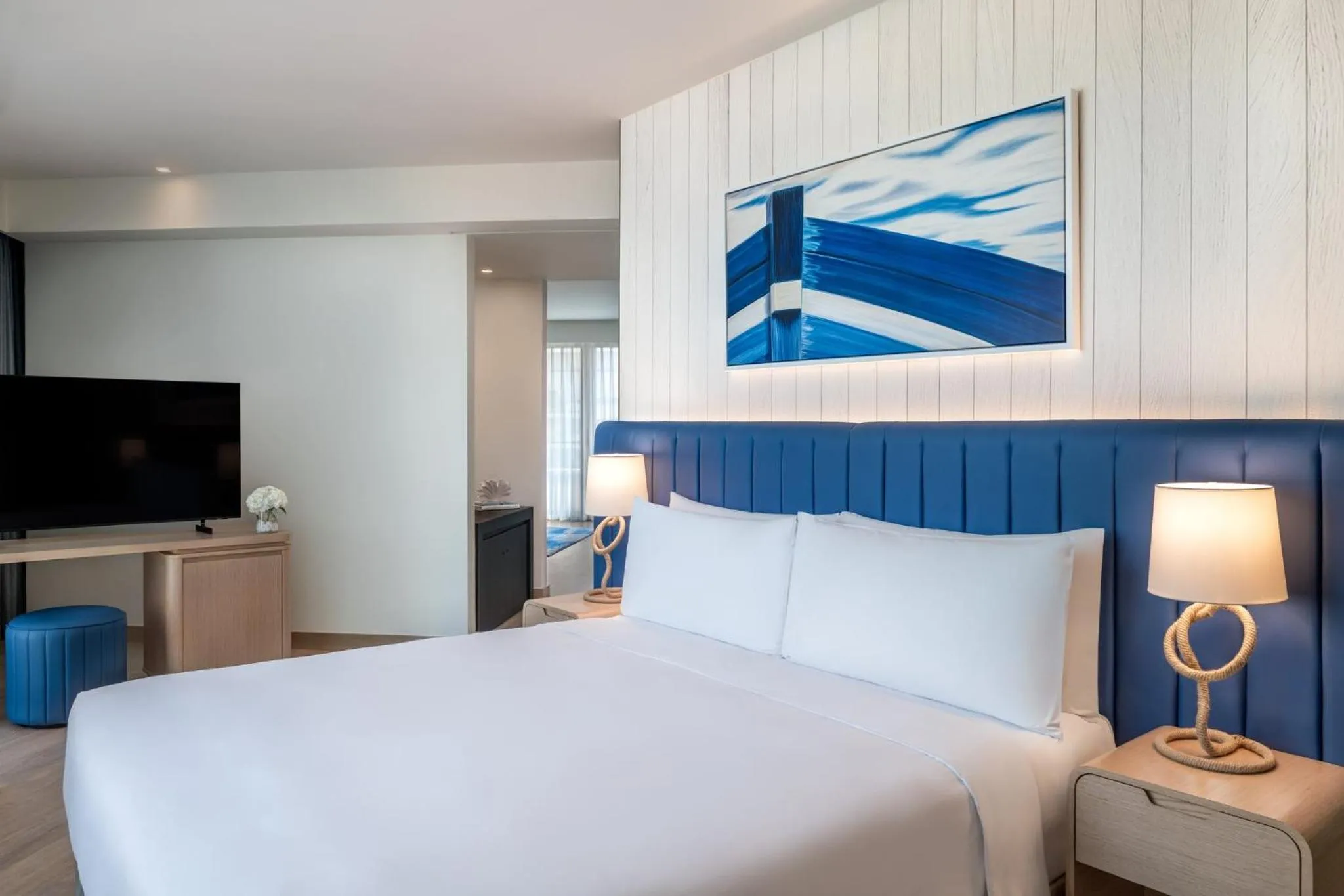 Photo of the whole room, Bed in Crowne Plaza Yas Island by IHG