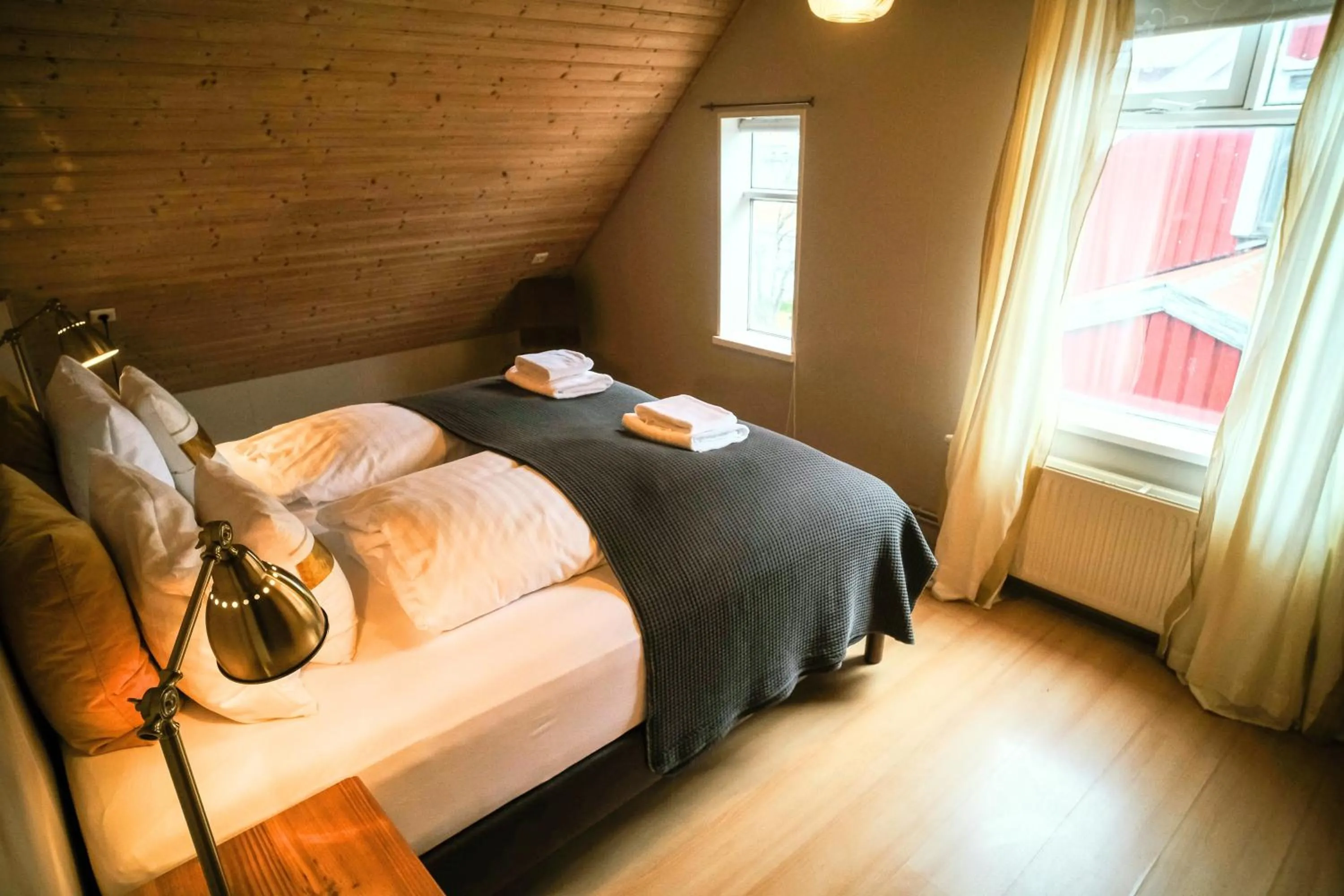 Bed in Dúlluhús - Apartments by Aldan